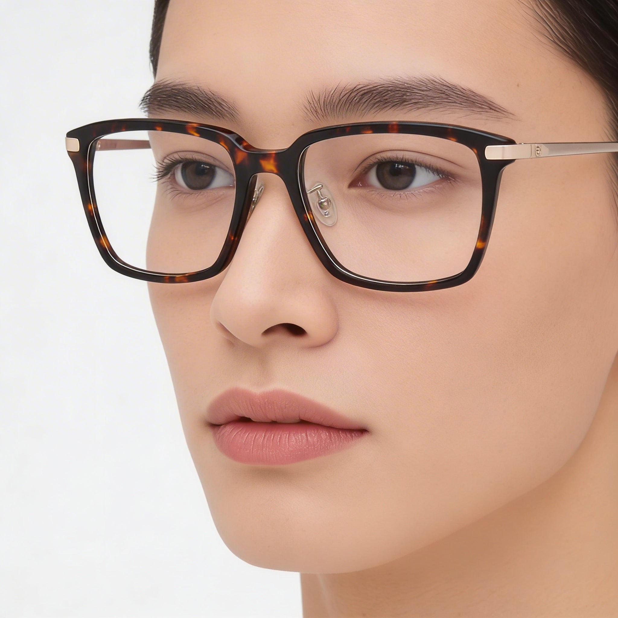 Guess Gu50206-d Unisex Eyewear with Dark Havana Frame, Polycarbonate Non- Lenses 55/18/145, Photo 4