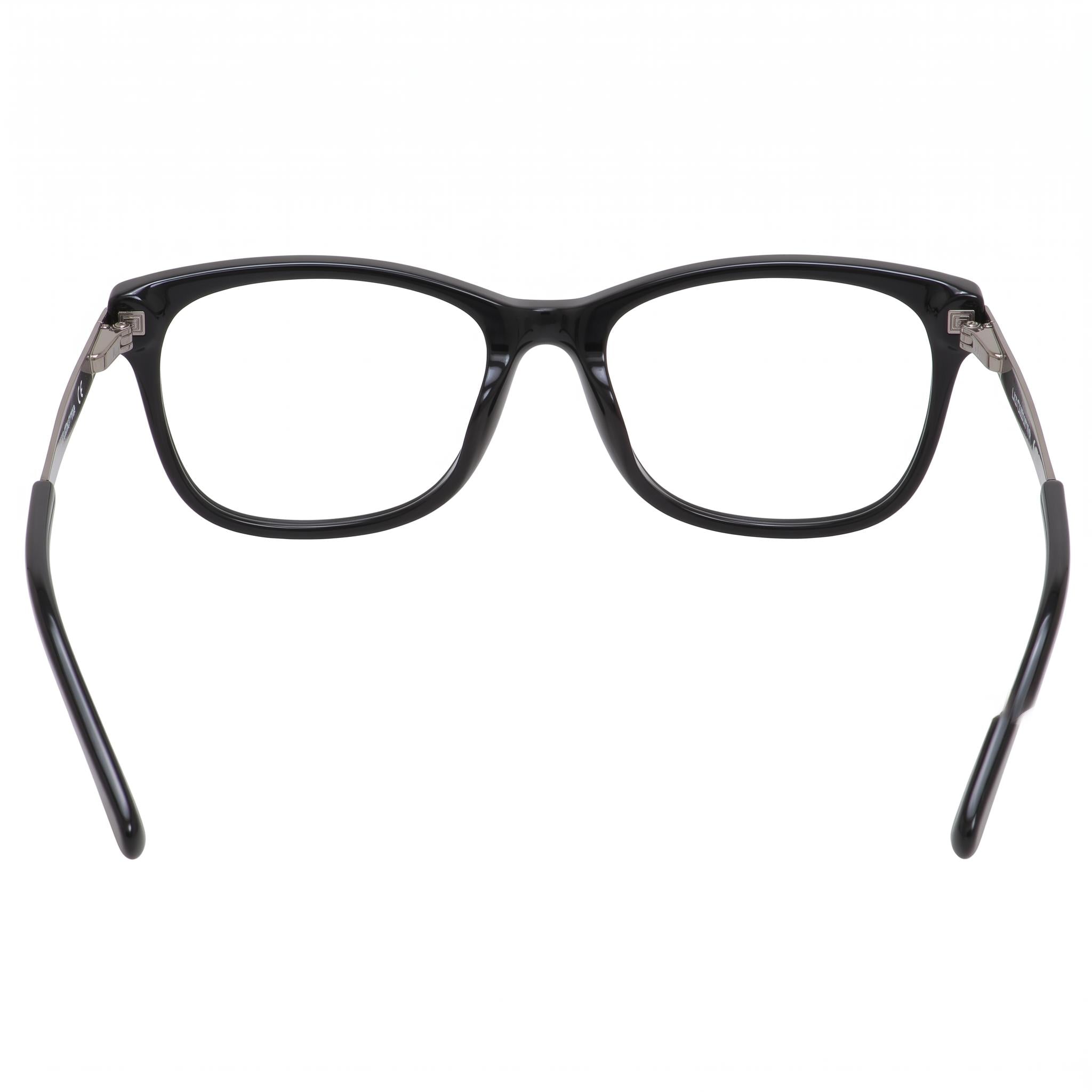 Liz Claiborne L 637 Men's Black Frame Eyeglasses with 52mm Lens Width, 16mm Bridge Width, 130mm Temple Length, Photo 3