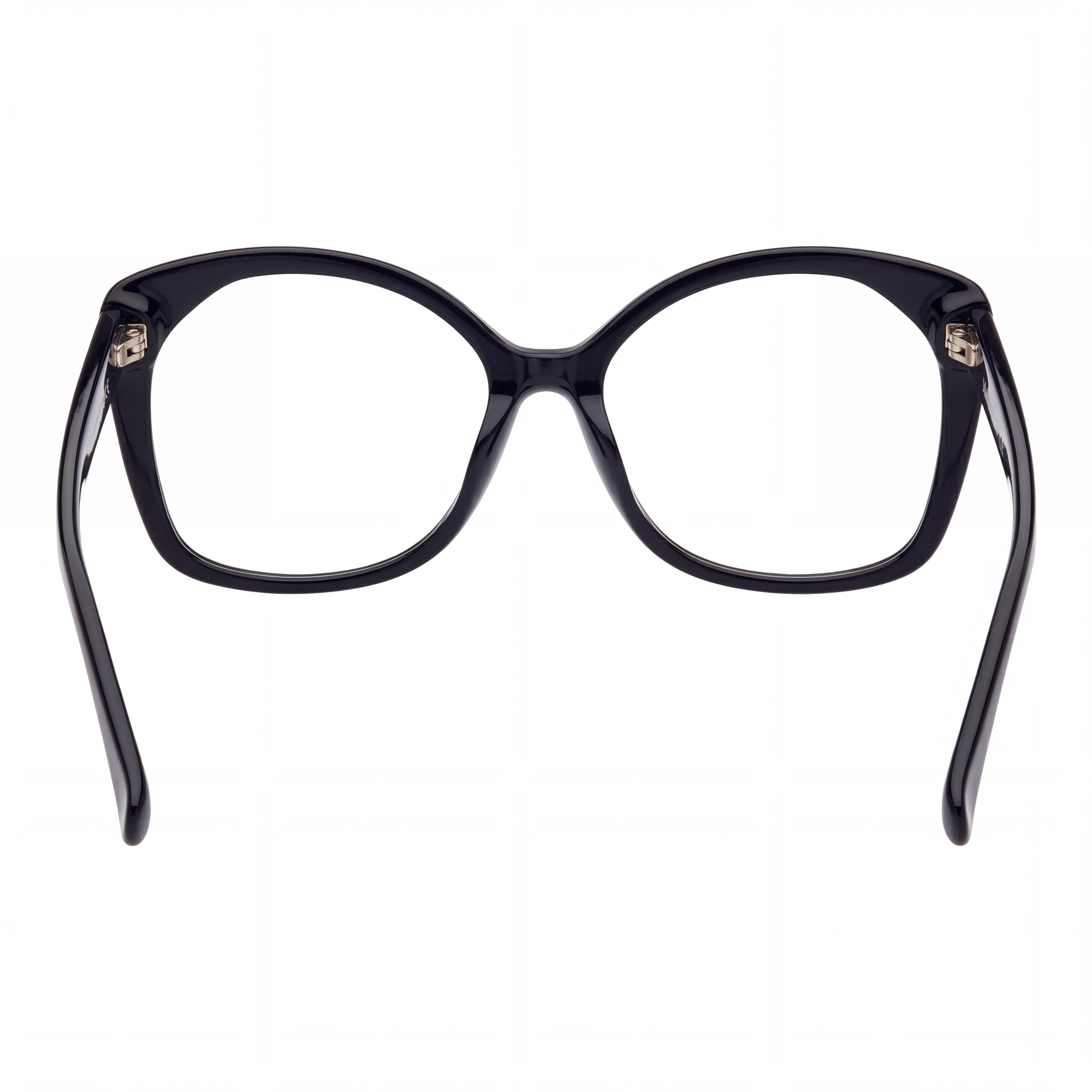 MaxMara Mm5029 Unisex Black Pantographed Plastic Optical Eyewear Frame 57mm, Photo 3