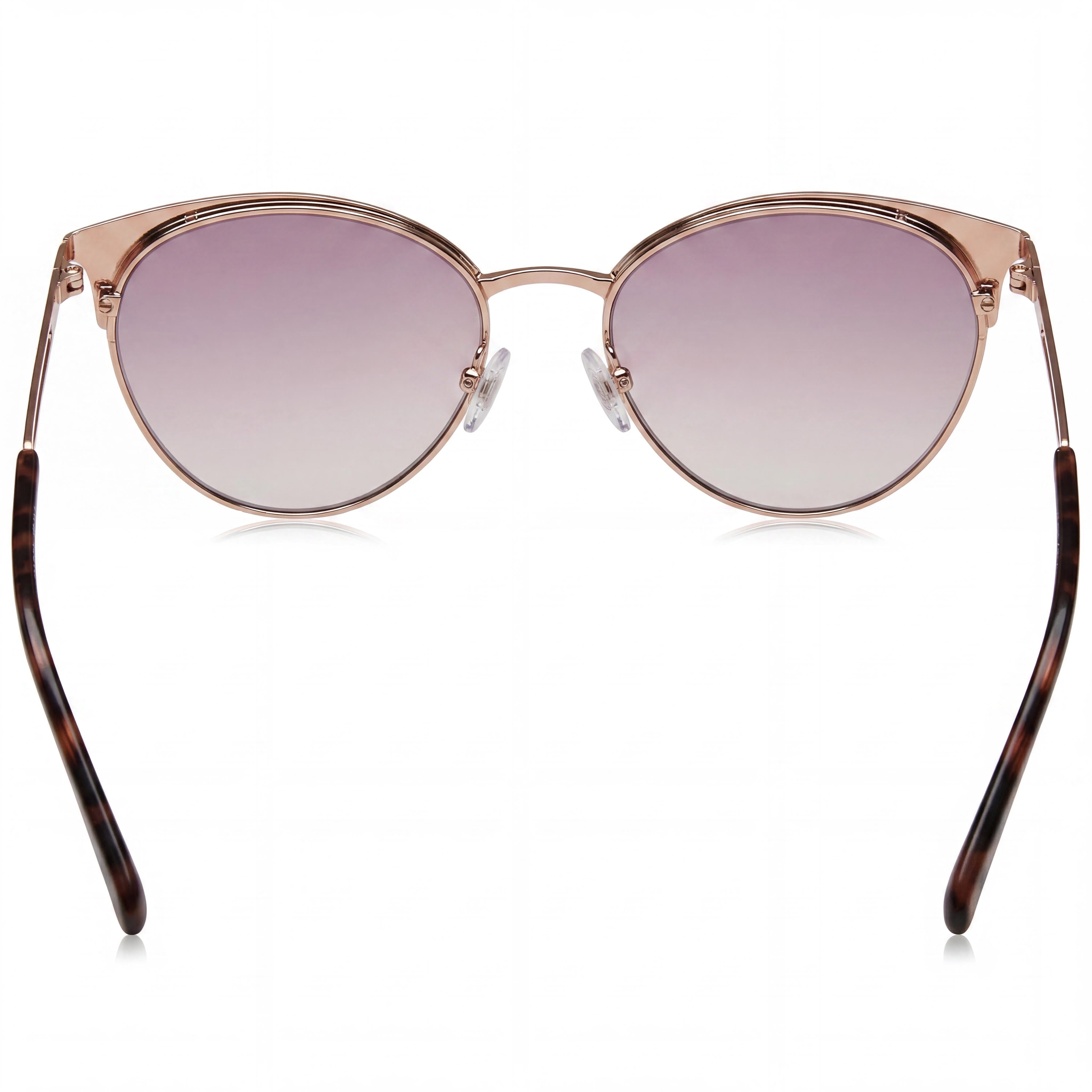 Fossil Casual Unisex Stainless Steel Rosegold Sunglasses 55mm, Photo 4