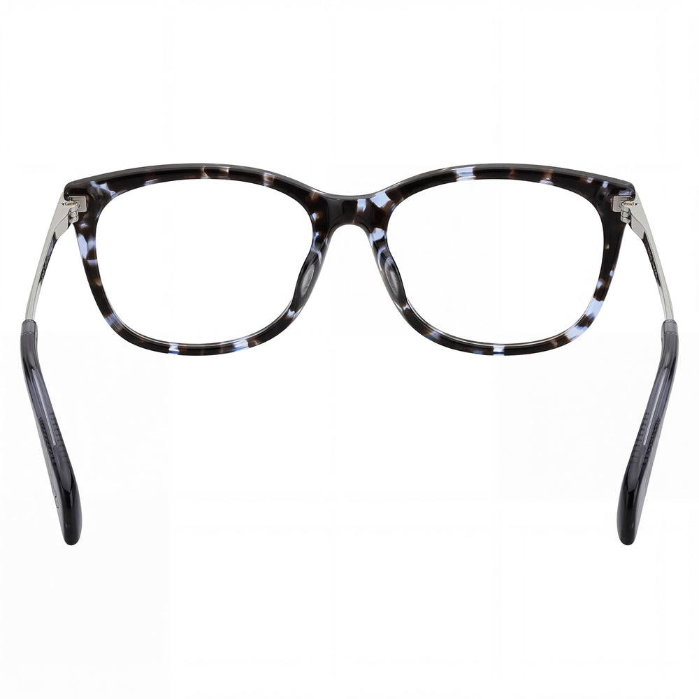 rag & bone Rnb3006 Unisex Acetate Frame Polycarbonate Lens Eyewear Blue Havana 52-16-140