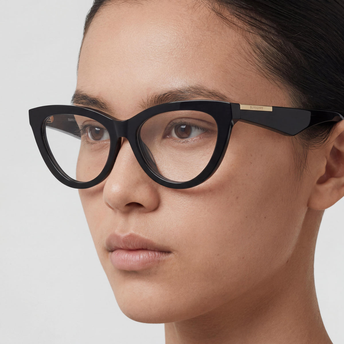 BURBERRY Modern Unisex Multicolored Optical Eyeglass Frames with Clear Demo Lenses, Prescription Ready 51-18-140, Photo 3