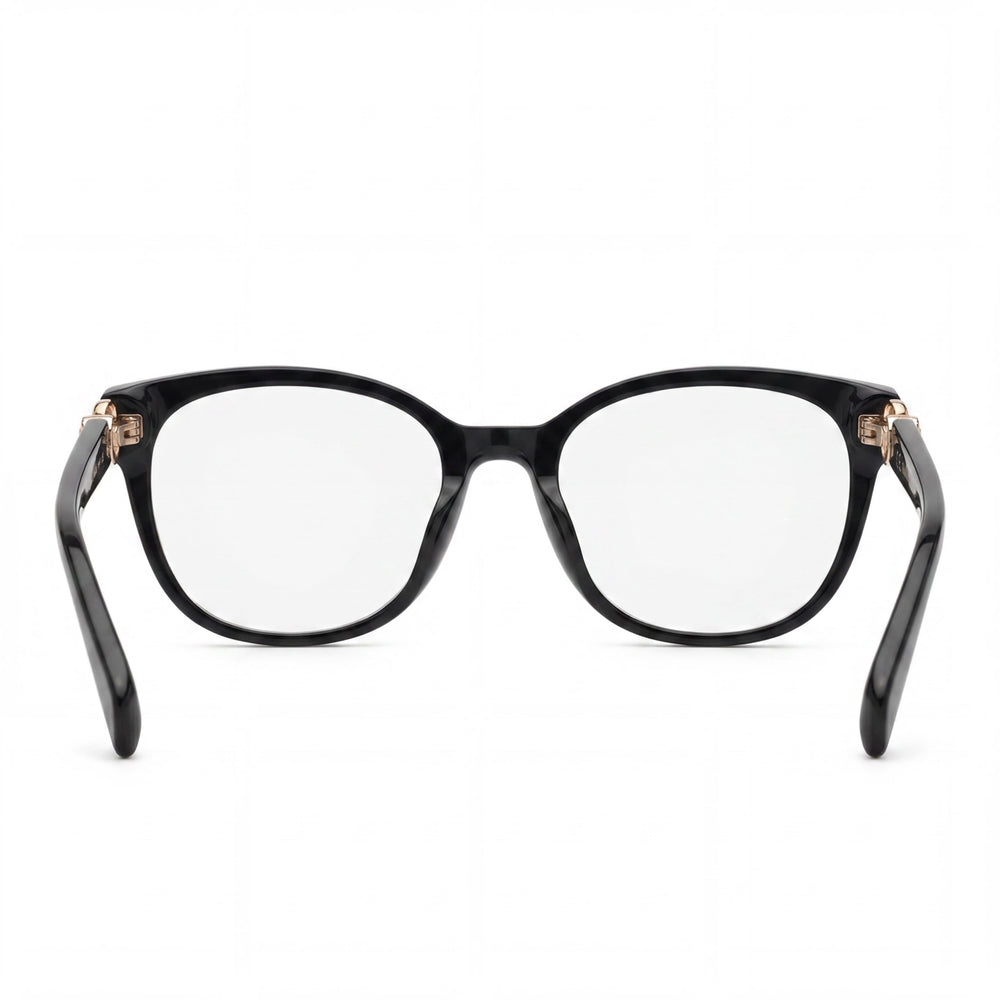 Gafas Chopard Vch356s para mujer, montura de acetato negro brillante, 53 mm