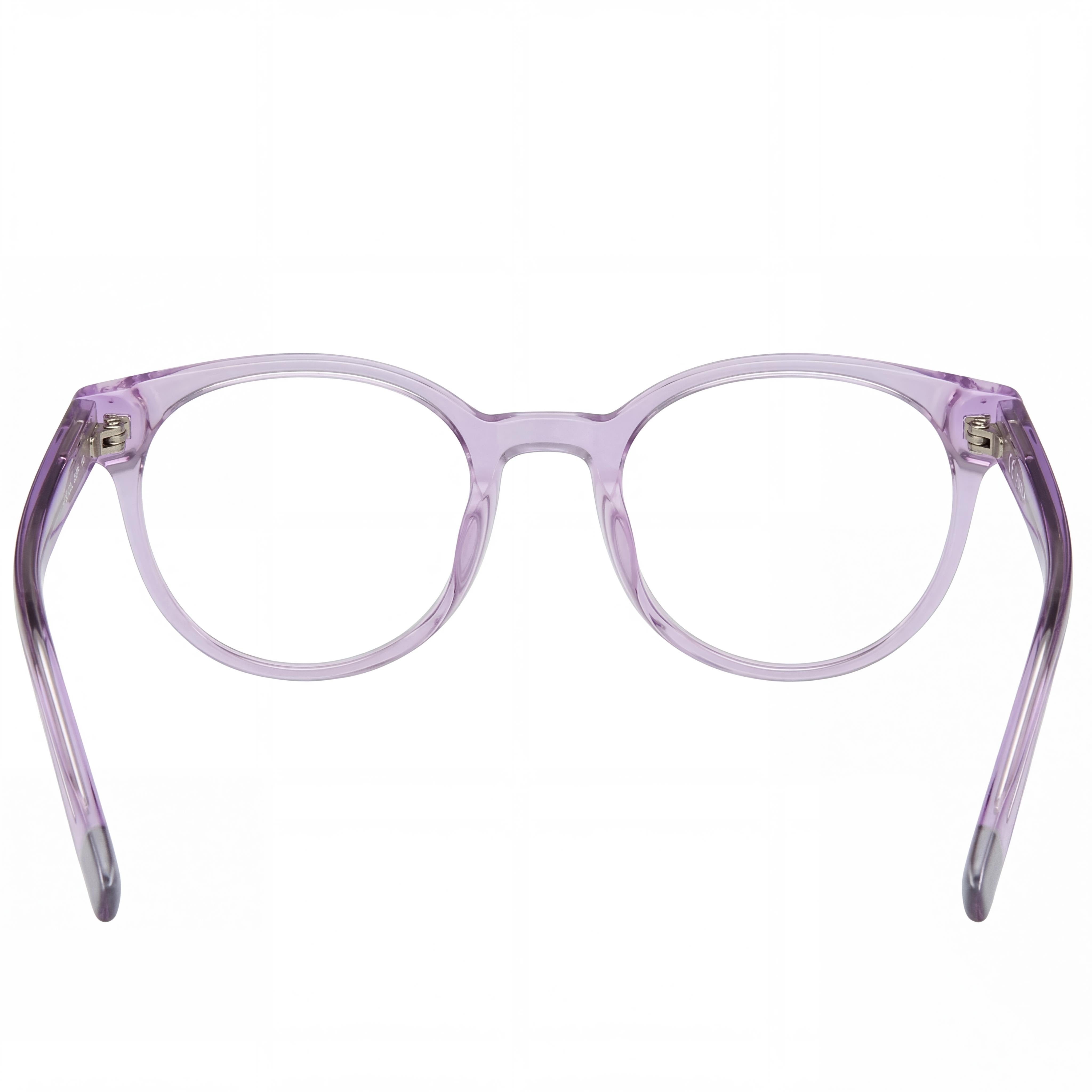 Furla VFU642V Transparent Rectangle Unisex Eyeglasses, Acetate 50mm, Photo 3