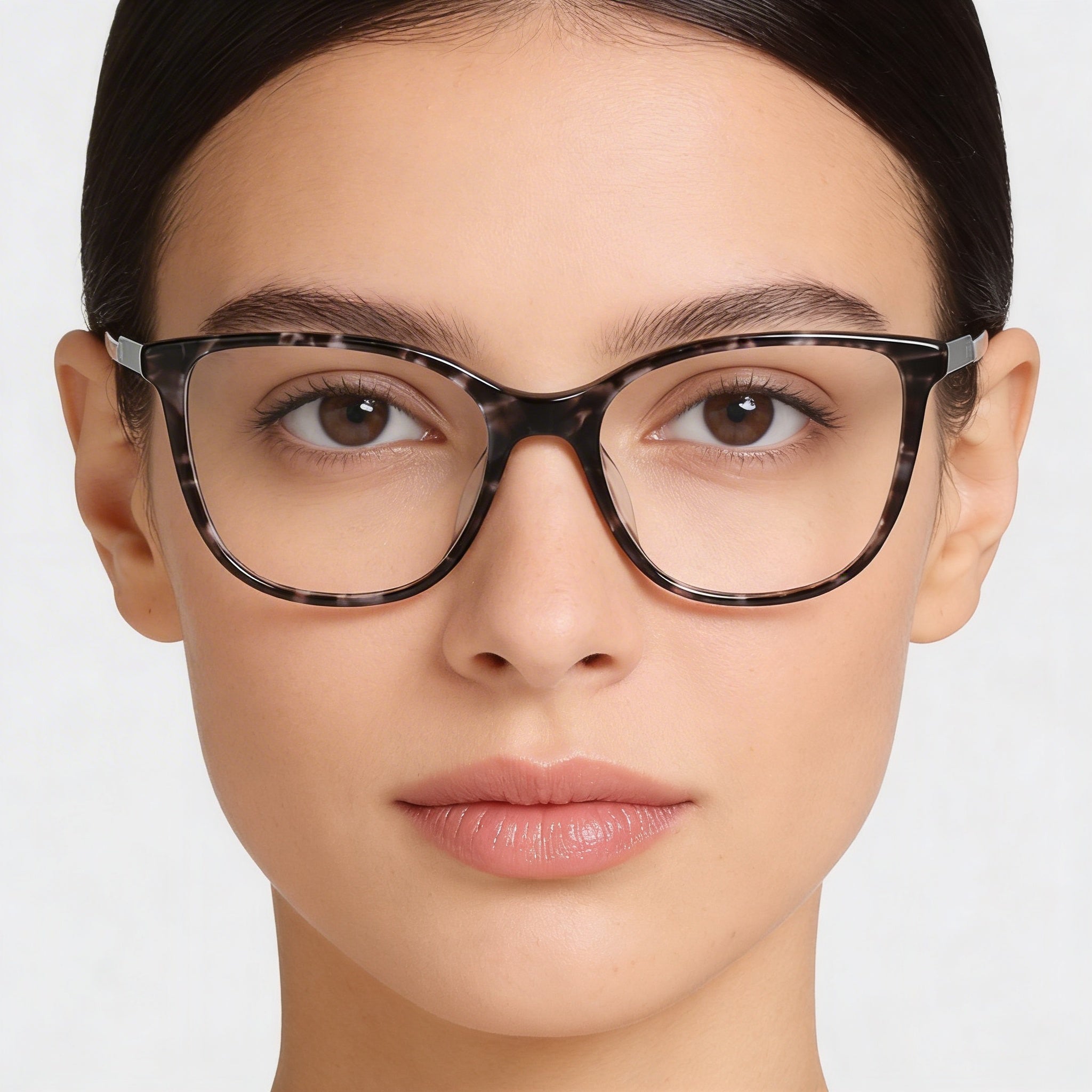 DKNY Classic Women's Acetate Black Tortoise Frame Eyeglasses, Lens Width 52mm, Bridge 17mm, Temple 140mm, Photo 4