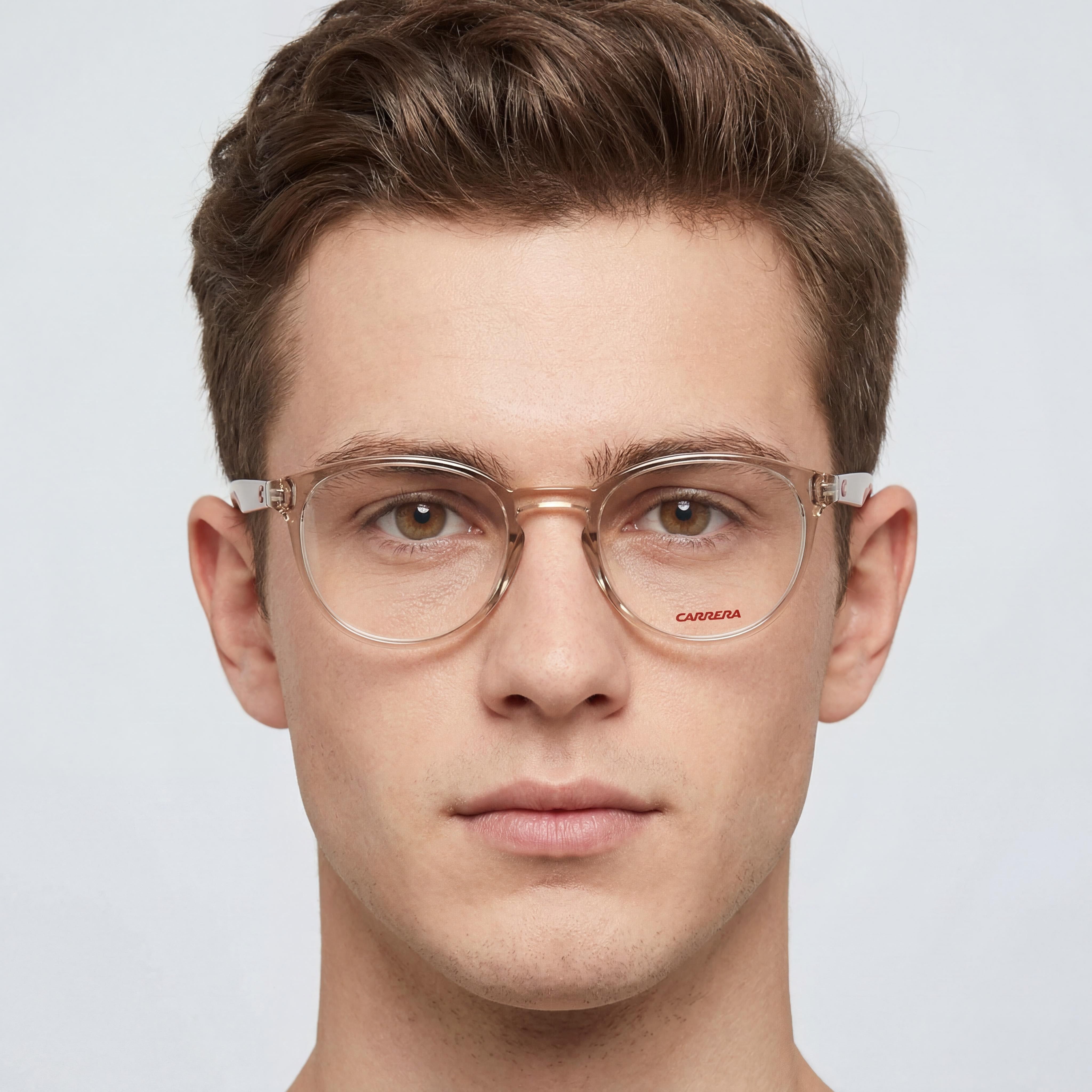 Carrera Modern 8879 Unisex Propionate Nude Frame Polycarbonate Nude Lens 50mm Lens Width 20mm Bridge 145mm Temple Length, Photo 4