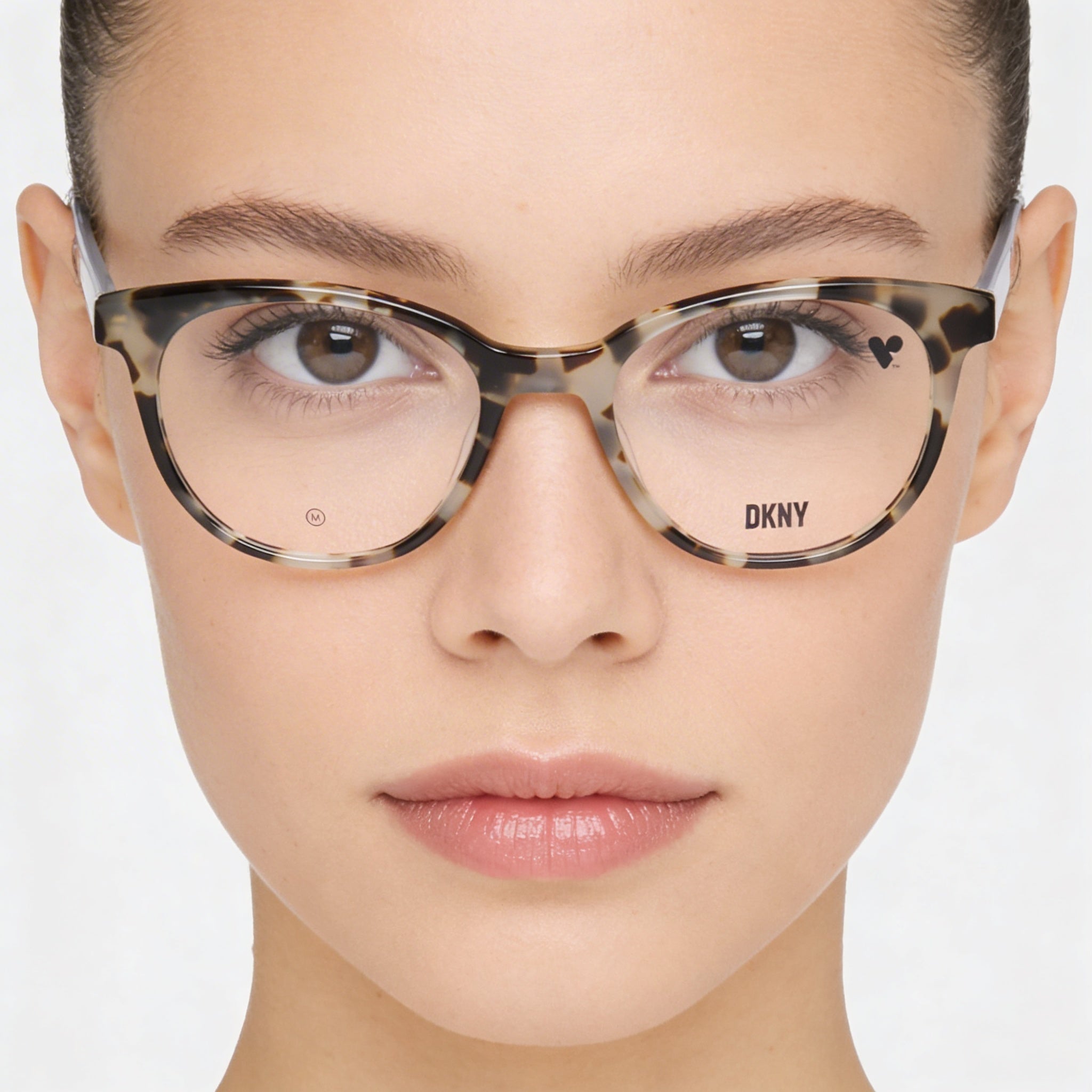DKNY Modern Unisex Acetate Eyeglasses Bone Tortoise 50, Photo 4
