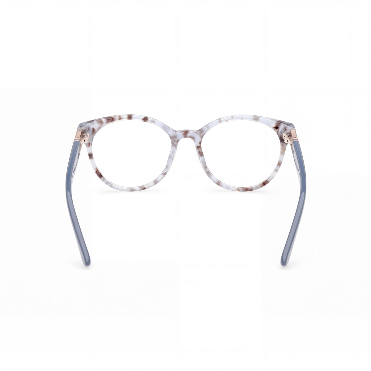 GUESS 2909 Women's Casual Blue Acetate Optical Frames with Demo Lenses, Size 53-17-140mm, Photo 3