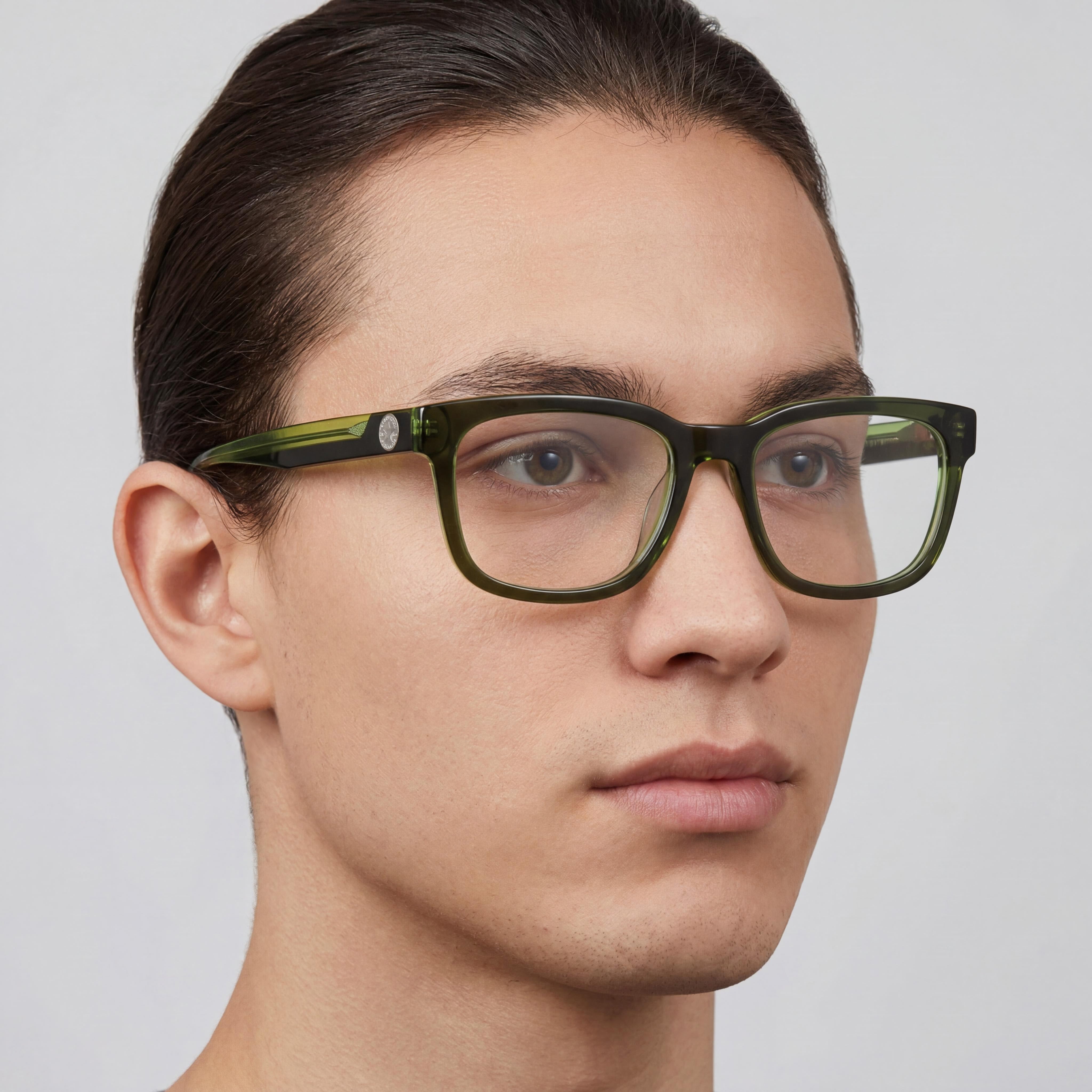 Converse Classic Unisex Crystal Cargo Laminates Acetate Frame Eyewear, Polycarbonate Lenses, 52mm, Photo 3