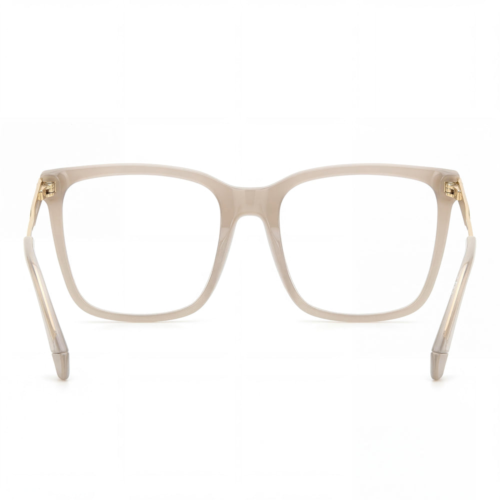 Polaroid Casual PLD D528 Women's Eco Polyamide Non Glasses, Beige 53-18-140mm