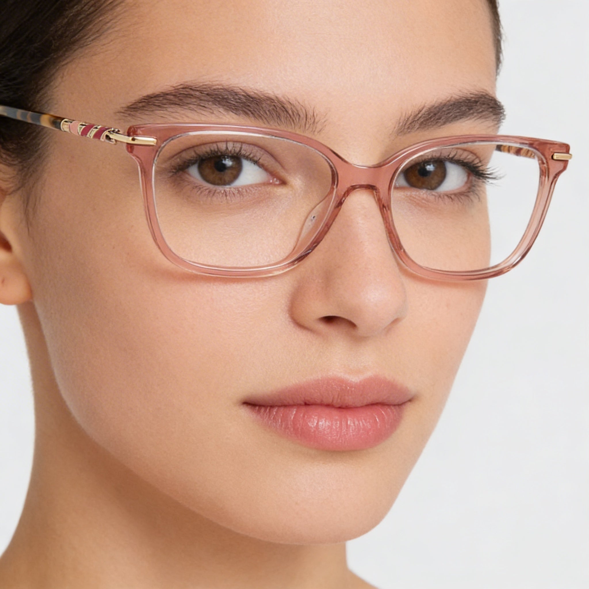 Carolina Herrera Her 0097 Unisex Gafas de plástico Nude Havana 54mm, Photo 5