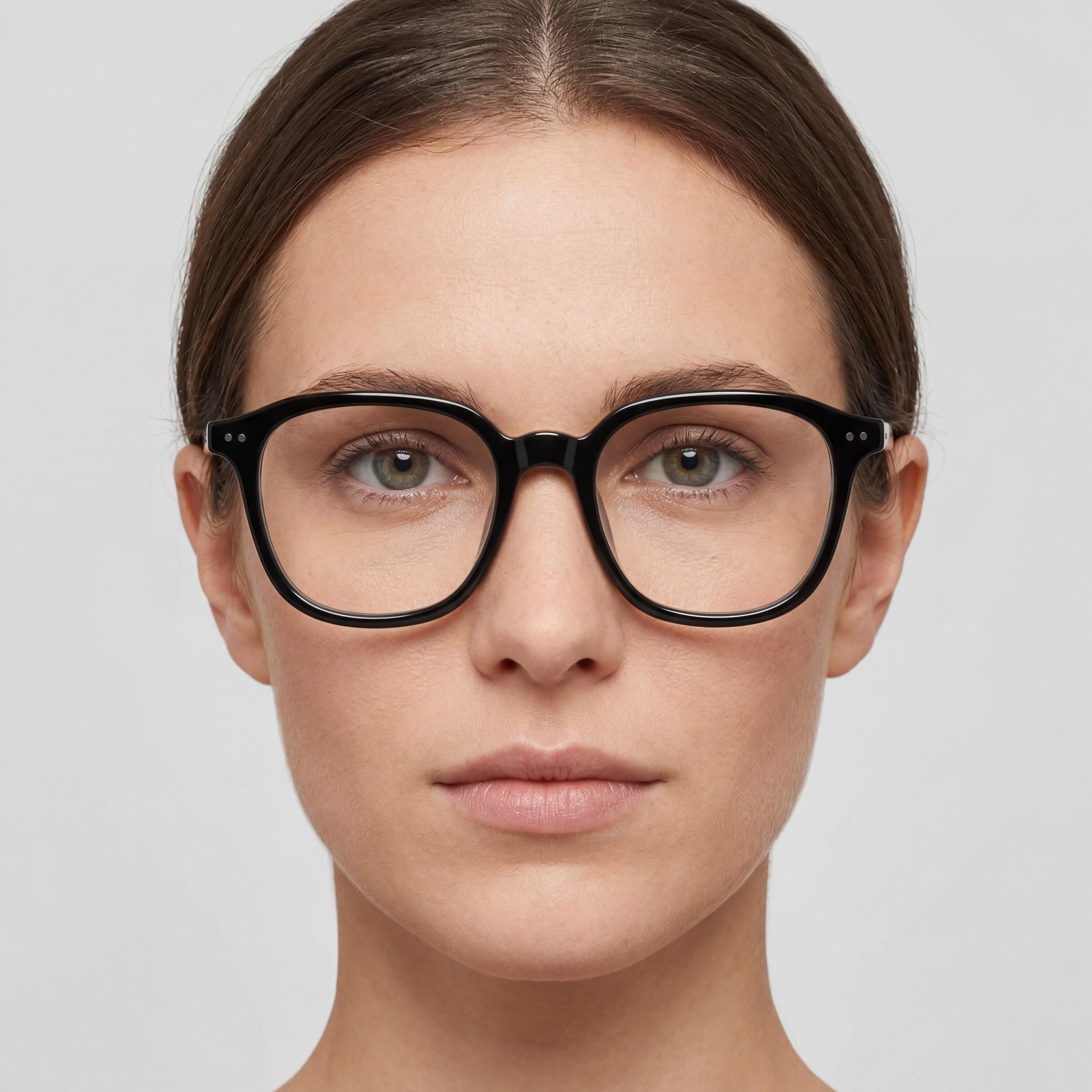 POLO RALPH LAUREN Ph2283u Universal Fit Women's Prescription Ready Eyeglasses, Shiny Black Plastic, 52mm, Photo 3
