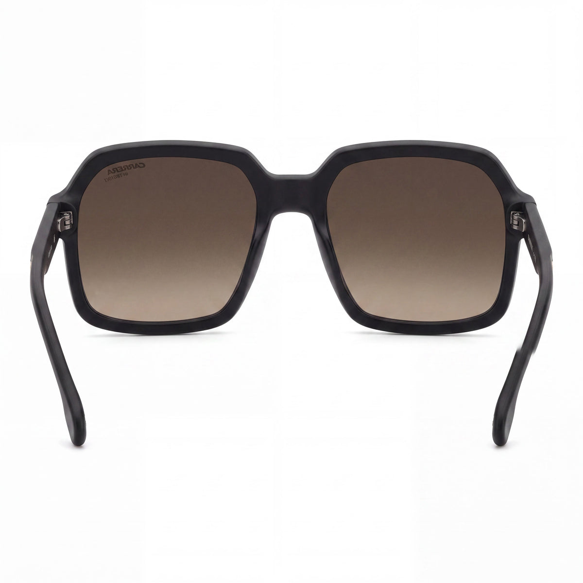 Gafas de sol cuadradas Carrera Victory C 08/S para mujer, negro mate, lentes verde marrón, antirreflejo, no polarizadas, 100 % protección UV, 56 mm, Photo 3