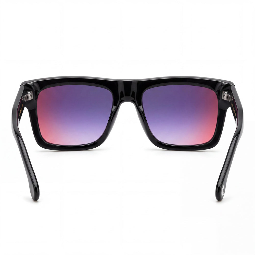 Carrera Carrera 4019/S Men's Festival Edition Black Blue Shaded Red Plastic UV Protection Sunglasses 58mm