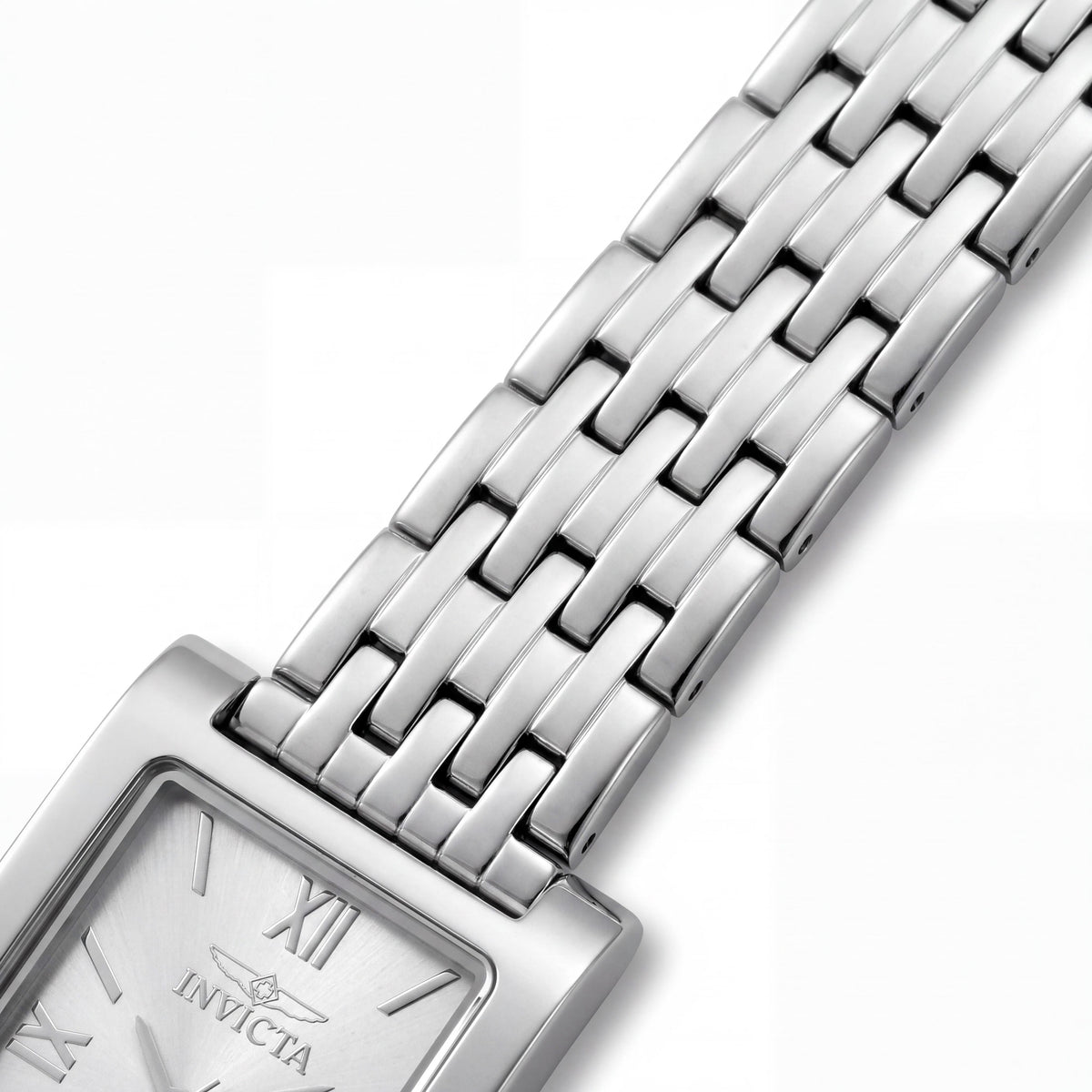 Invicta Angel 48146 Women's Silver-Tone Stainless Steel Quartz Movement Bracelet Watch 19mm, Photo 2