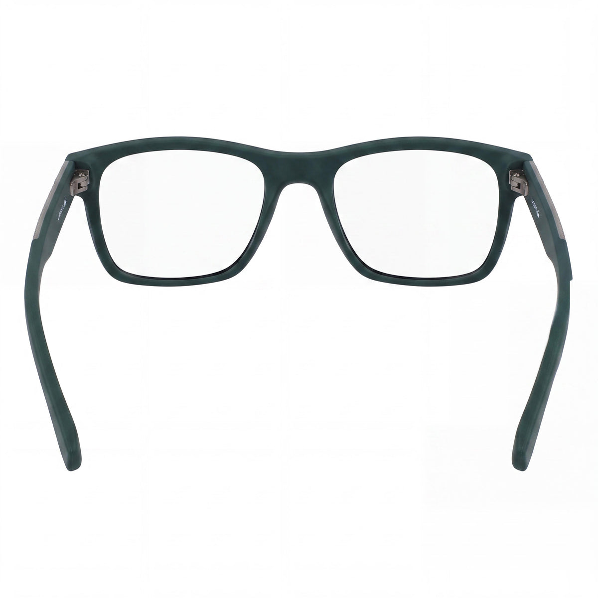 Gafas Oftálmicas Informales Lacoste para Hombre con Montura Verde Mate y Lentes de Plástico Transparente, Talla 54-17-150, Photo 3