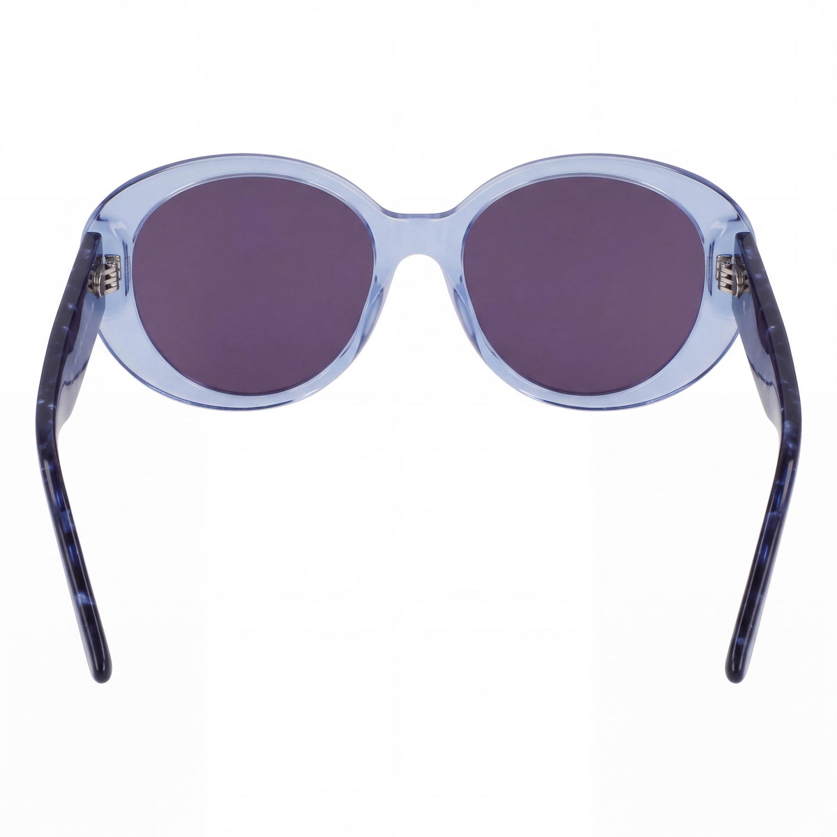 Anne Klein AK 7090 Women's Eyeglasses, Blue Crystal Acetate Frame, Polycarbonate Lenses, 54mm Lens Width, Photo 3