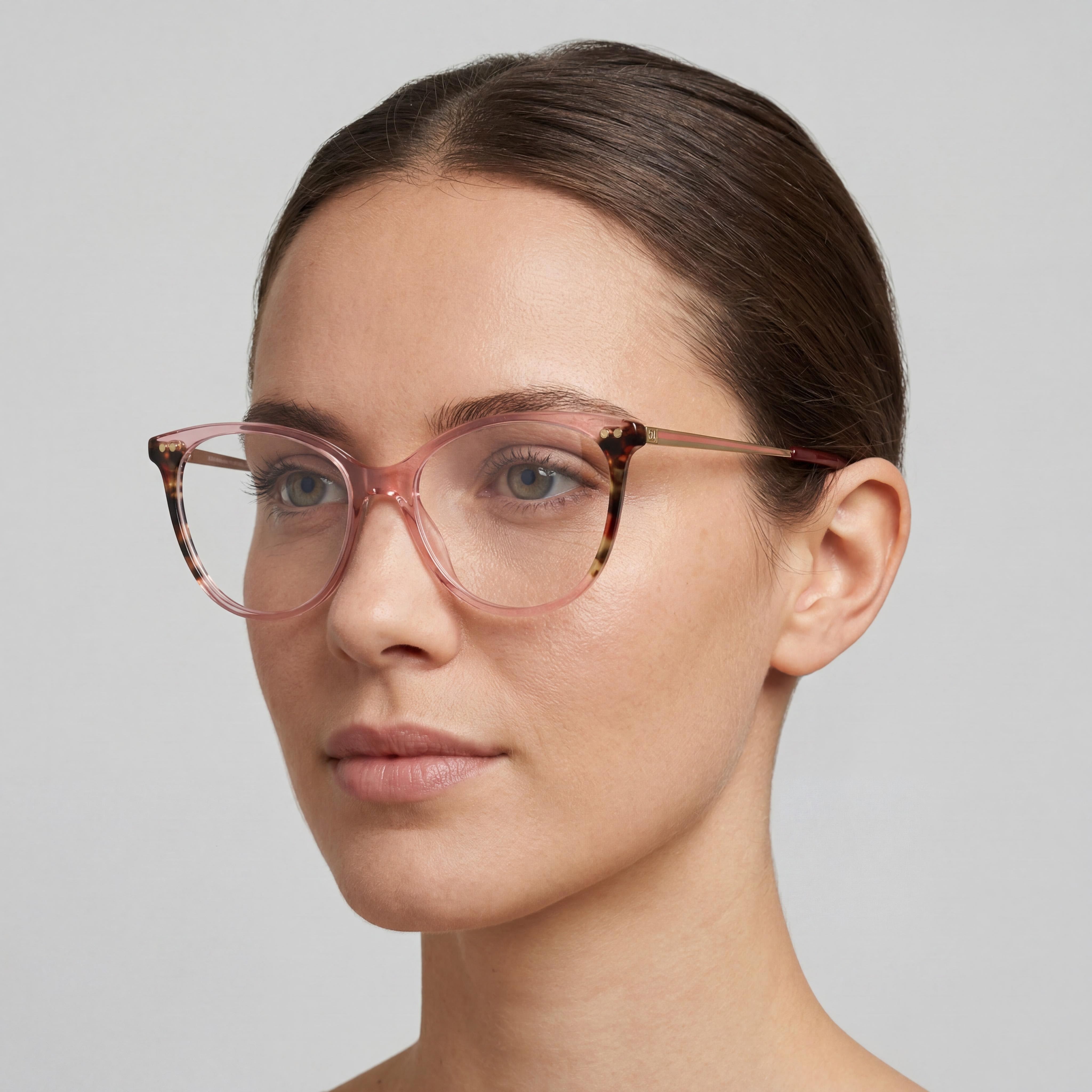 Carolina Herrera Her 0210 Women's Casual Pink Havana Light Acetate Non-polarised Sunglasses 54mm, Photo 4