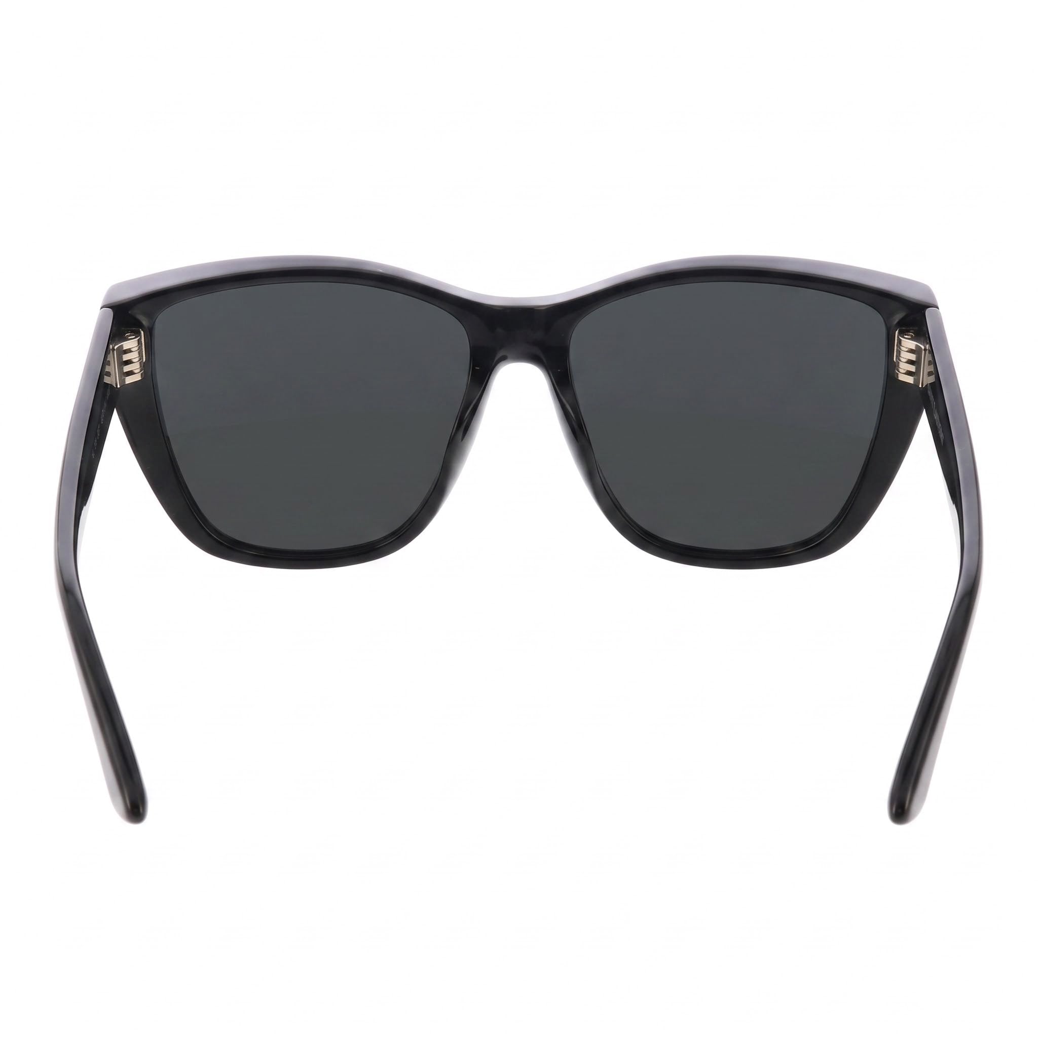 Saint Laurent Sl 758-001 Unisex Black Acetate Frame Non-Polarized Polycarbonate Lenses Eyewear 63mm Lens Width, Photo 4