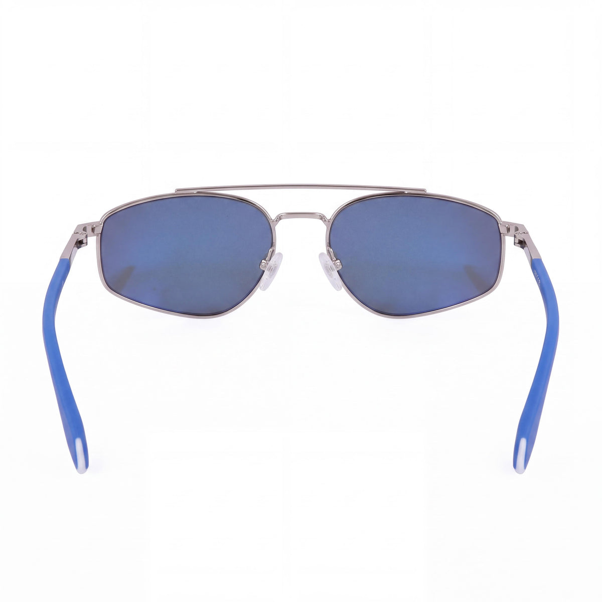 adidas OR0099 Sunglasses with Polished Palladium Metal Frame and Blue Mirror Lenses 55mm, Photo 3