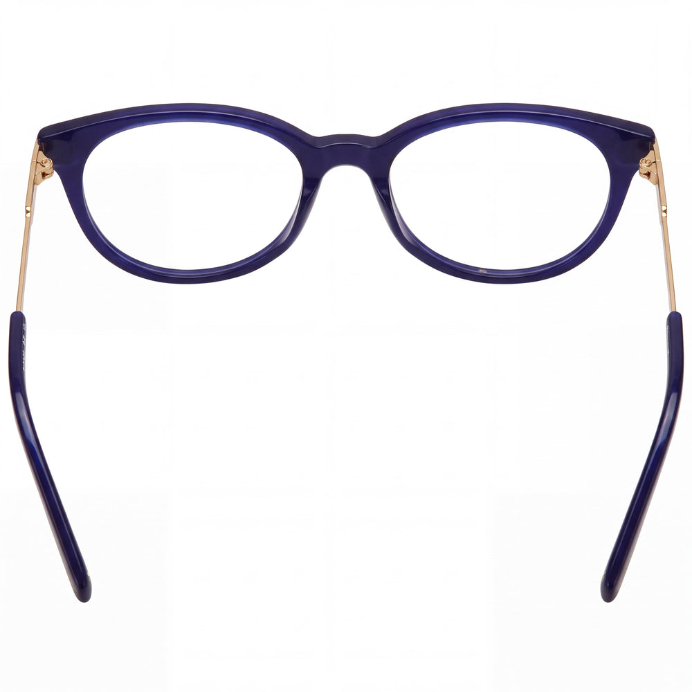 Polaroid Sunglasses Modified Oval Women's Black Plastic Non Polarized RX-able Eyeglasses Frame 49mm