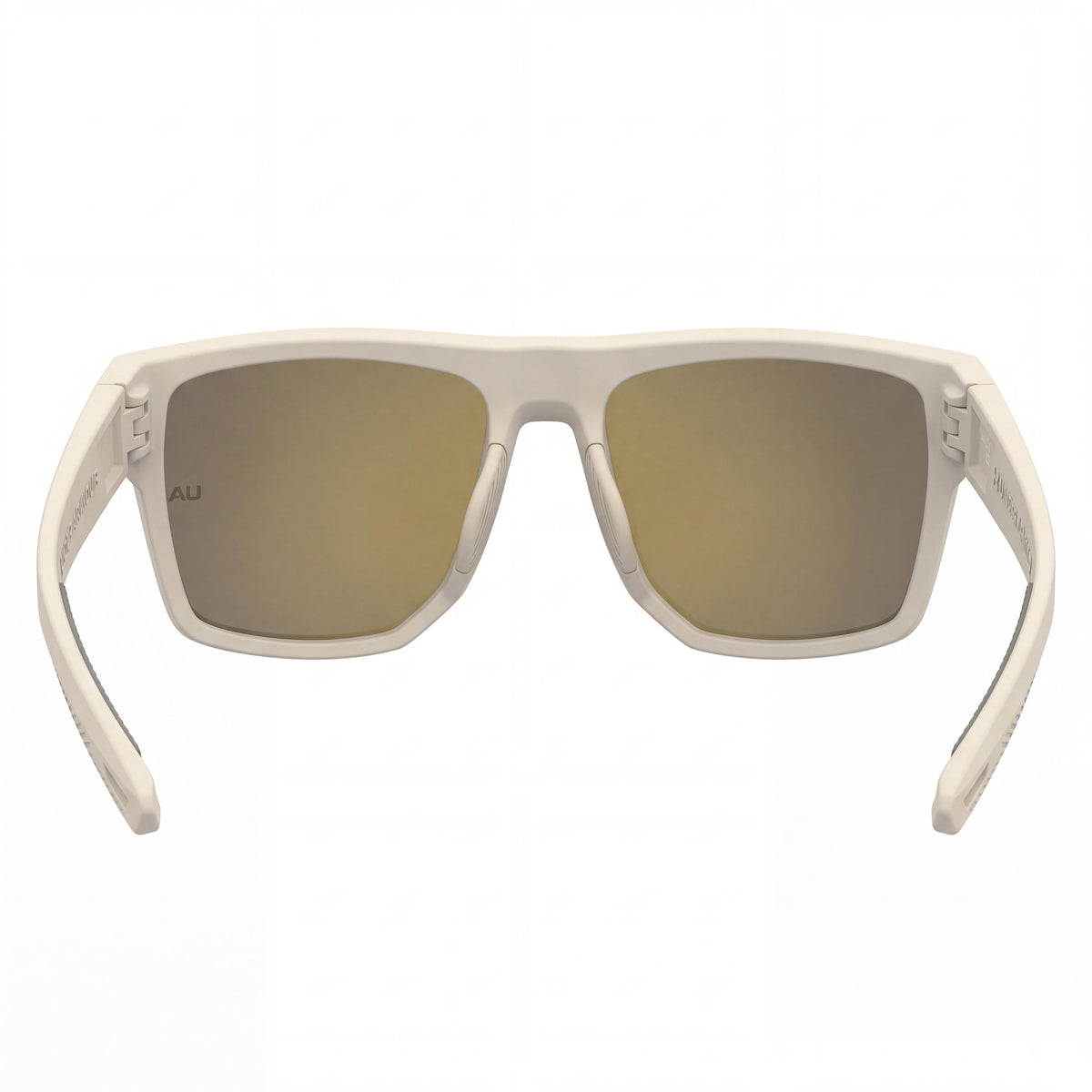Under Armour Launch 2/G Men's Khaki Gold Mirror Rectangular Polyamide UV Protection Sunglasses 57mm, Photo 4
