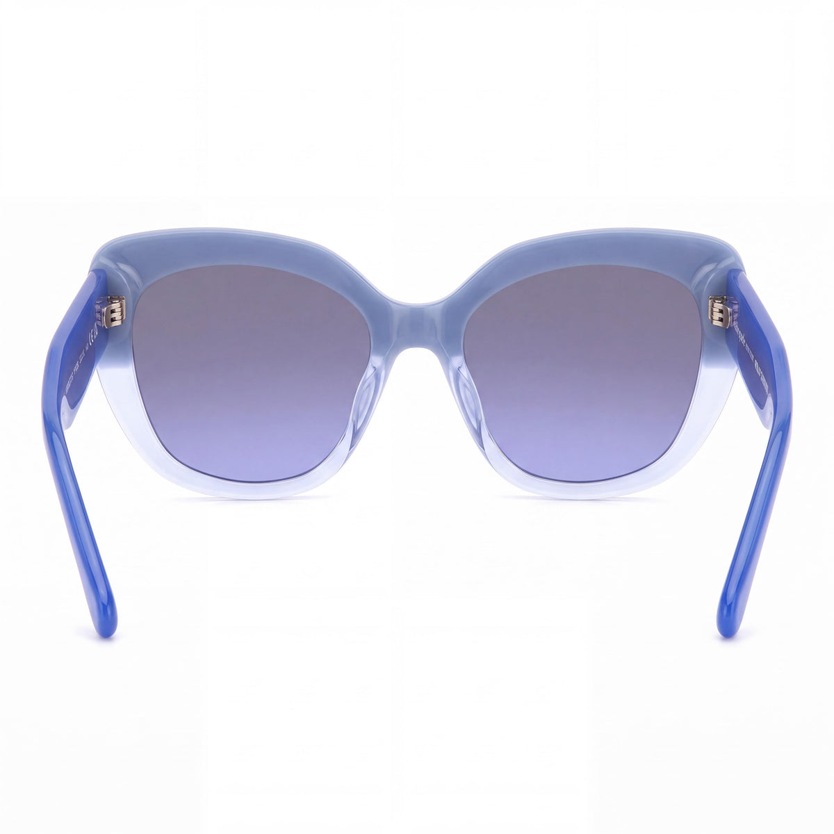kate spade new york Women's Seasonal Blue Grey Plastic Frame Grey Azure Lens UV Protection 55mm Sunglasses, Photo 3