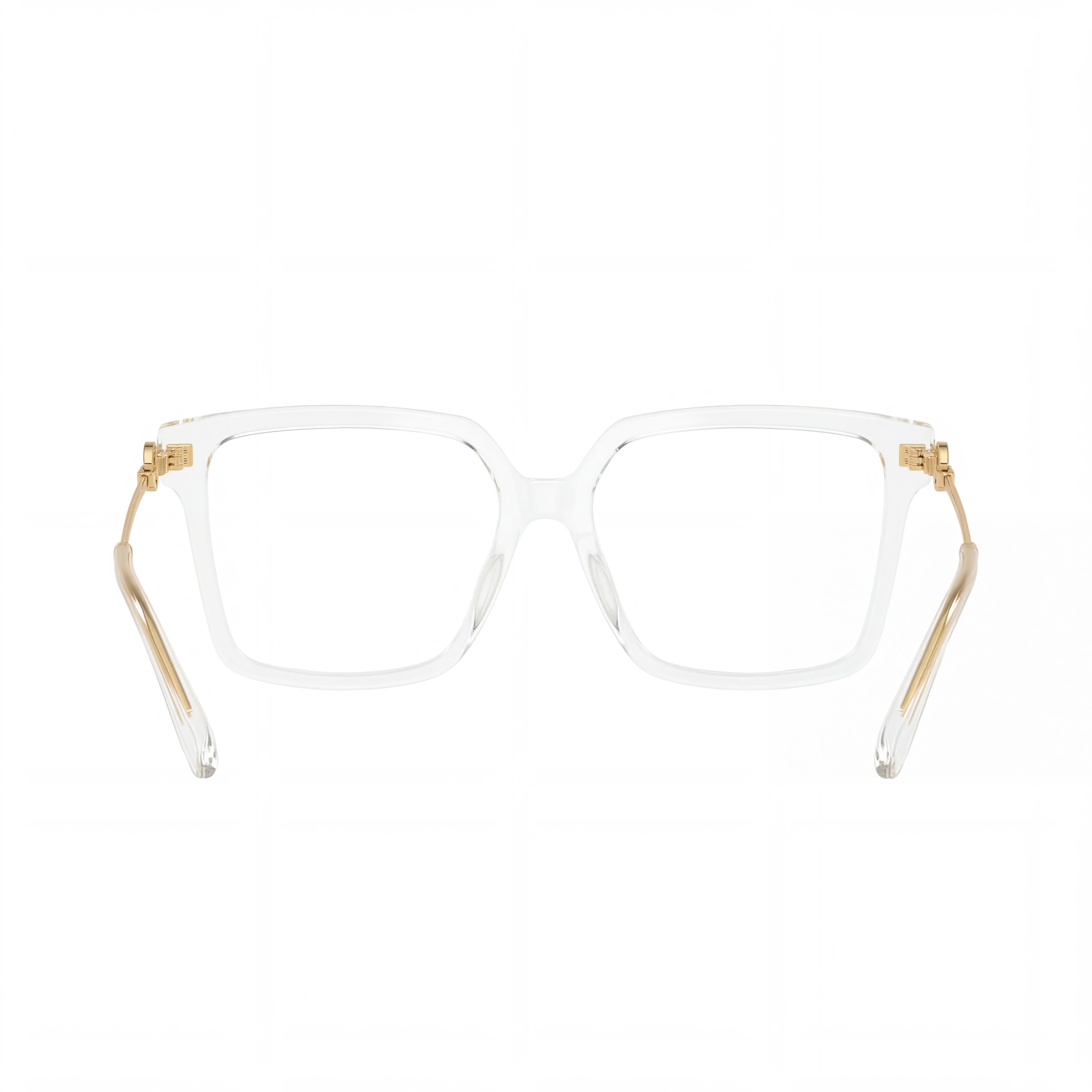 Dolce & Gabbana Dg3397 Women's Eyeglasses featuring a Crystal Acetate Frame and Clear Lenses, Size 56mm, Photo 4