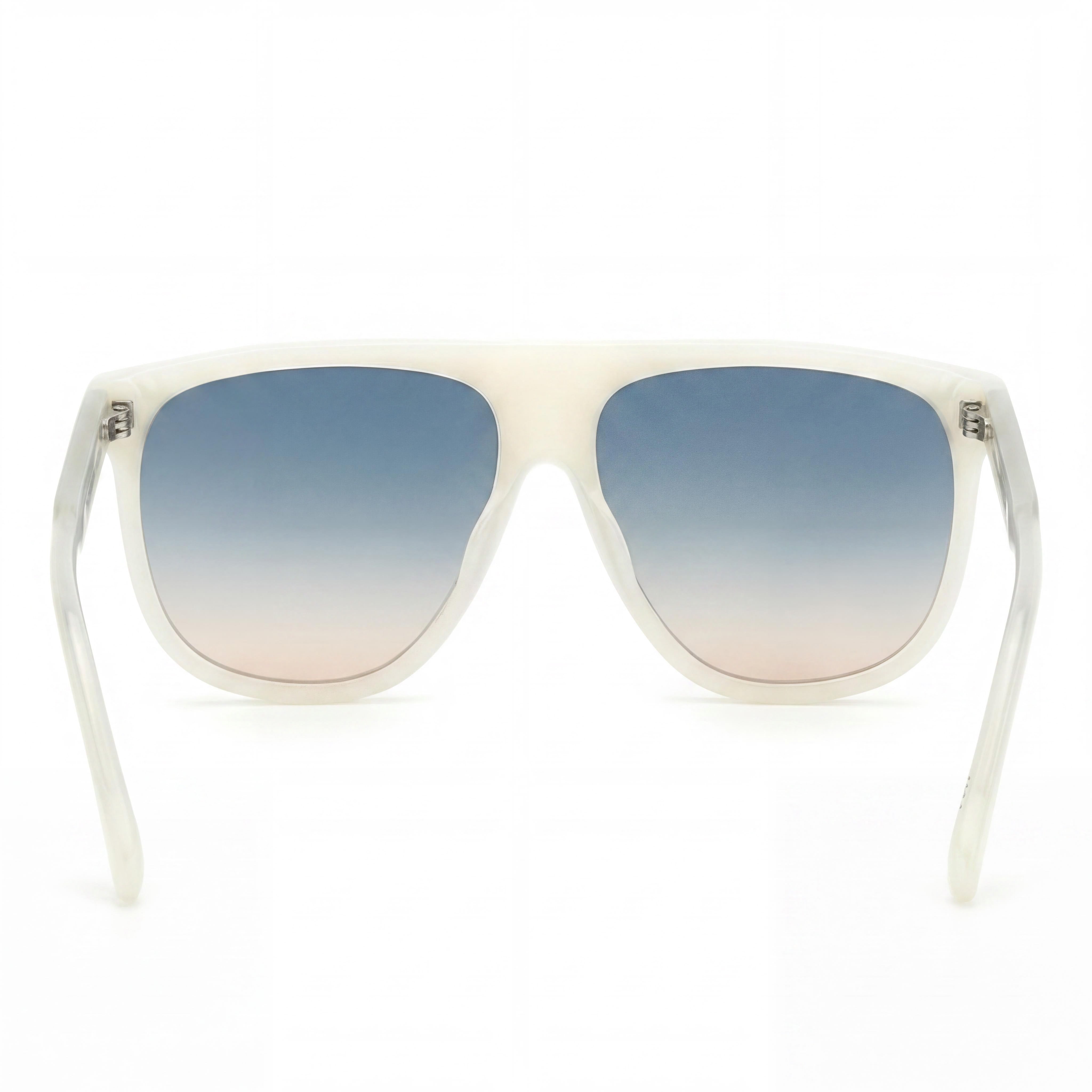 Isabel Marant Sports Unisex Multi-Coloured Acetate Frame Blue Shaded Plastic Lens UV Protected Sunglasses, Photo 3