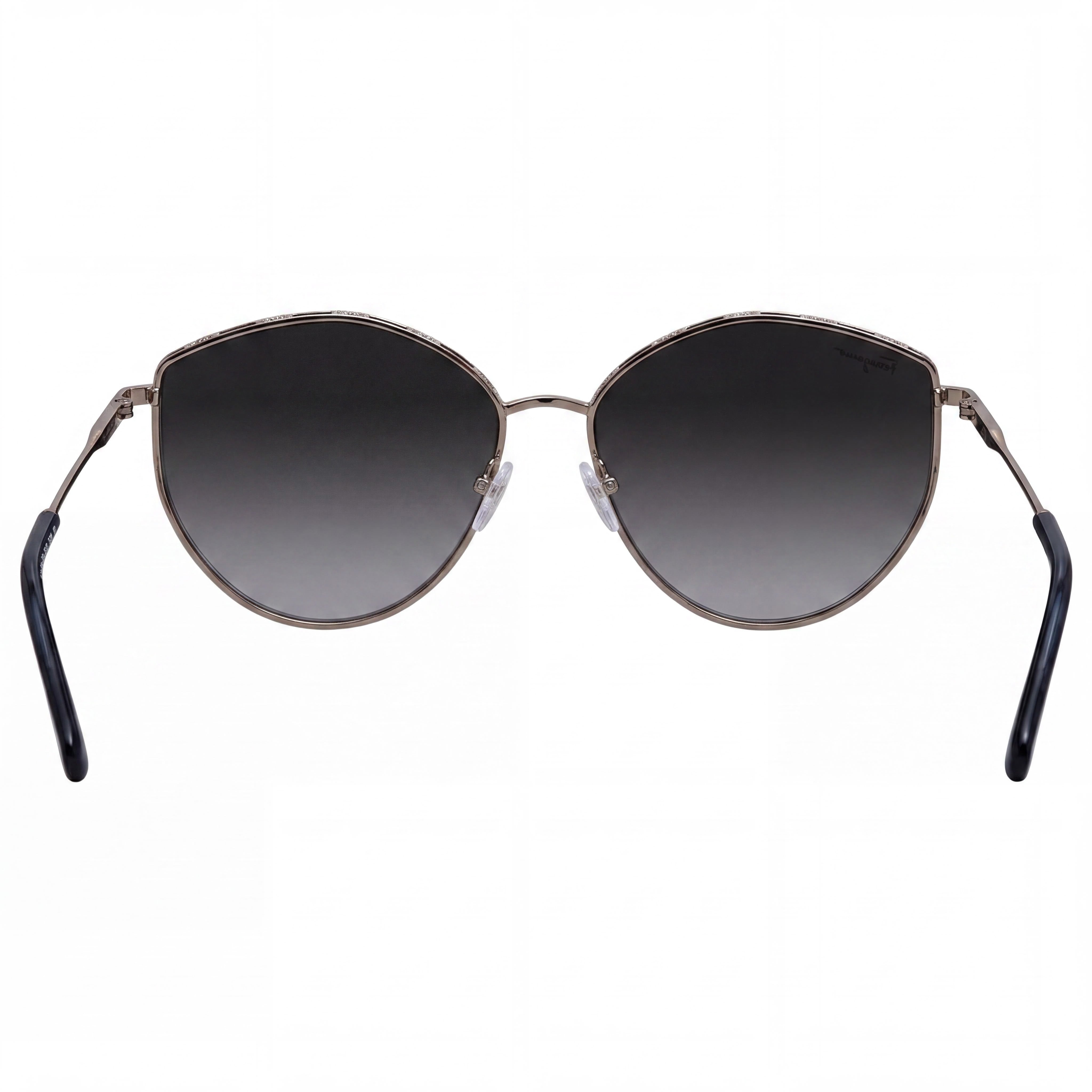 Ferragamo Sf264s Rose Gold Rectangle Sunglasses for Women, 60mm, Photo 3