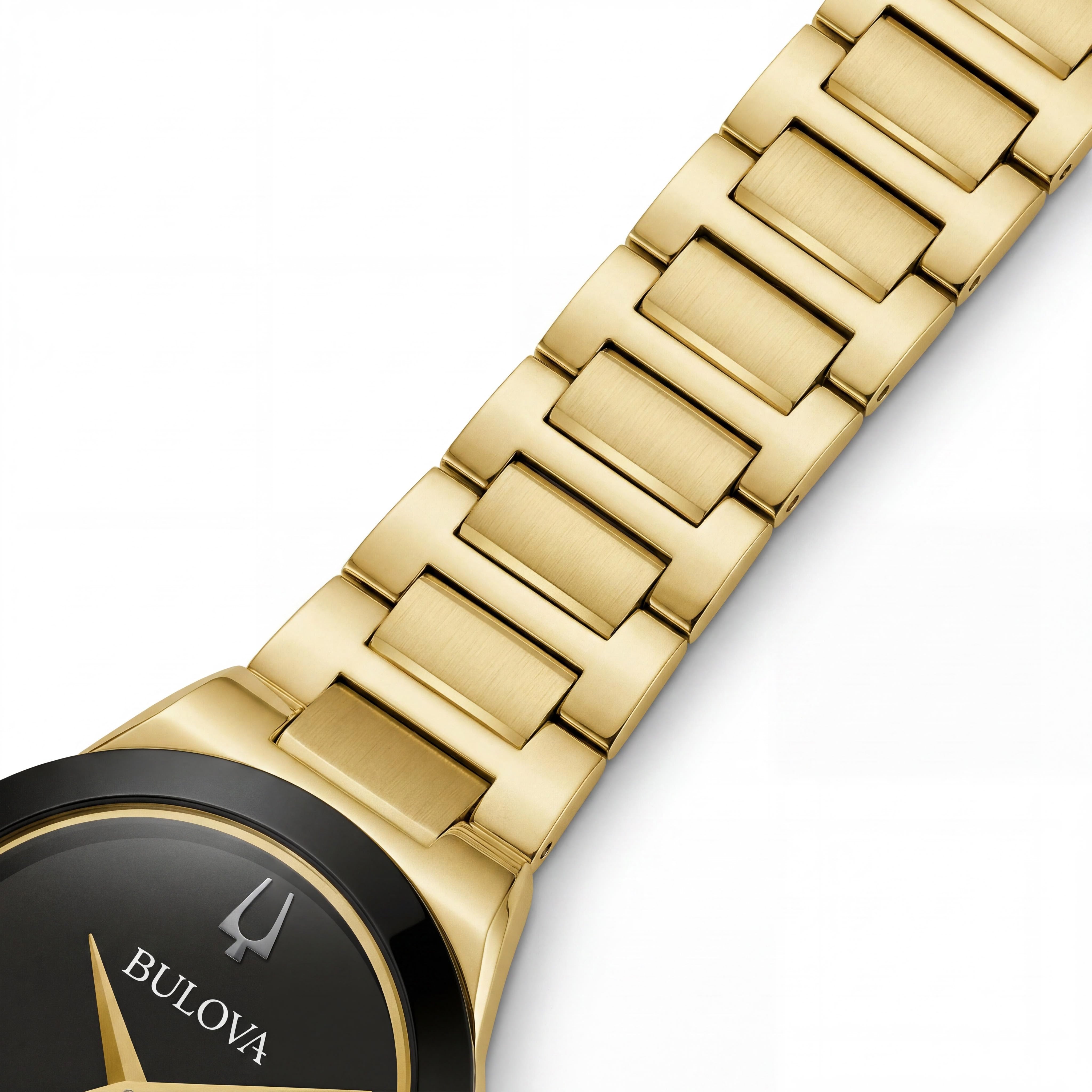 Reloj Bulova Modern Millennia de Cuarzo para Mujer con Pulsera de Acero Inoxidable Tono Dorado, Photo 3
