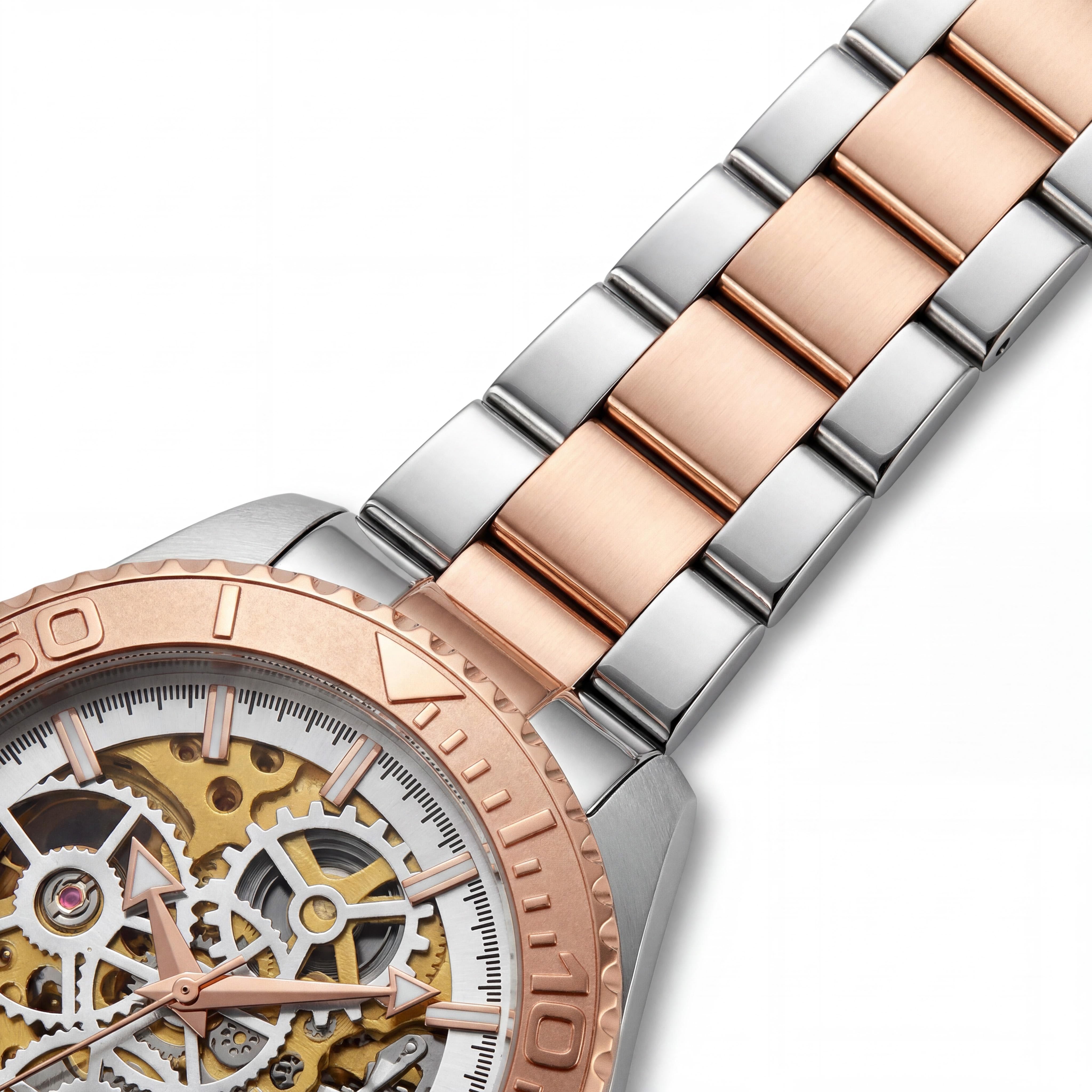 Invicta Objet D Art 69763 Reloj automático unisex con esfera plateada y caja de acero inoxidable, 43 mm, Photo 3