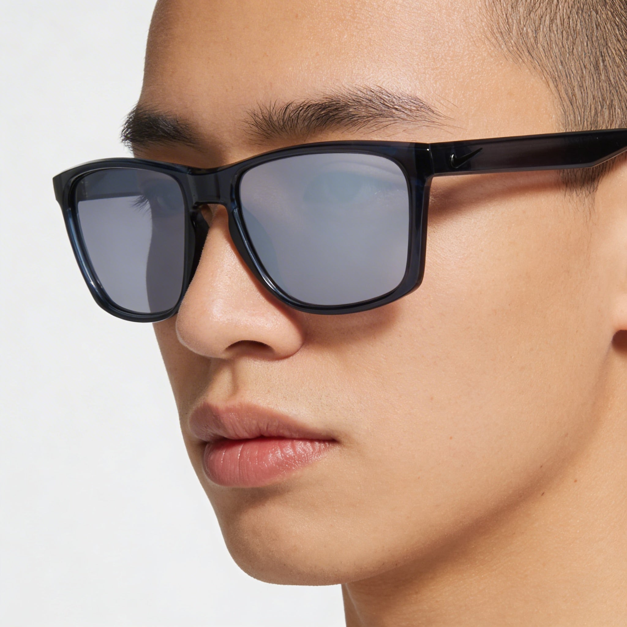 Nike Fortune Fd1692 Unisex Injected Frame Dark Grey Silver Flash UV Protected Non-Polarized Eyewear 57mm, Photo 4