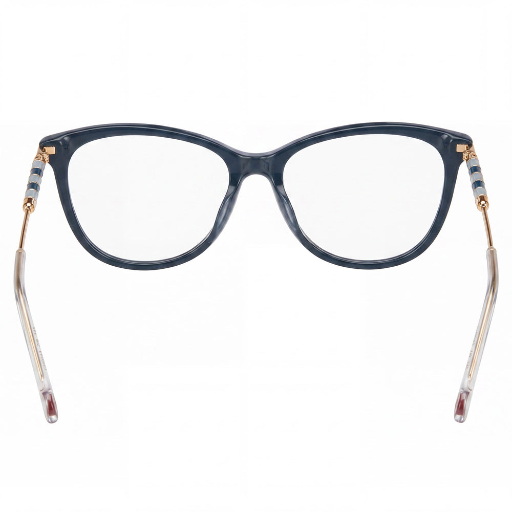 Carolina Herrera Ch 0043 Women's Eyeglasses, Zi9 Plastic Frame, Polycarbonate Demo Lenses, Size 53mm