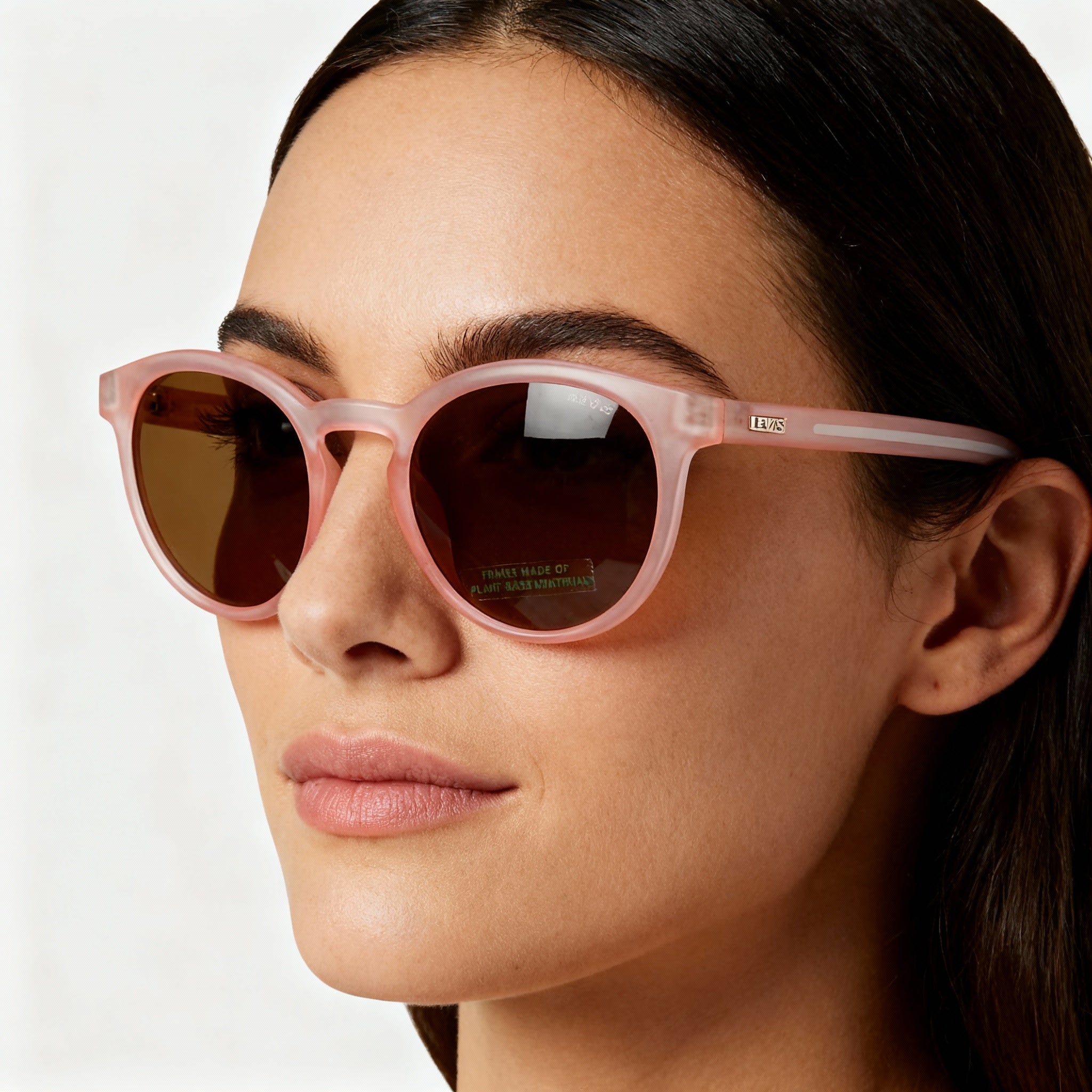 Levi's Modern Women's Pink ECO POLYAMIDE Non-Polarized UV Protection Sunglasses 51-21-145, Photo 4