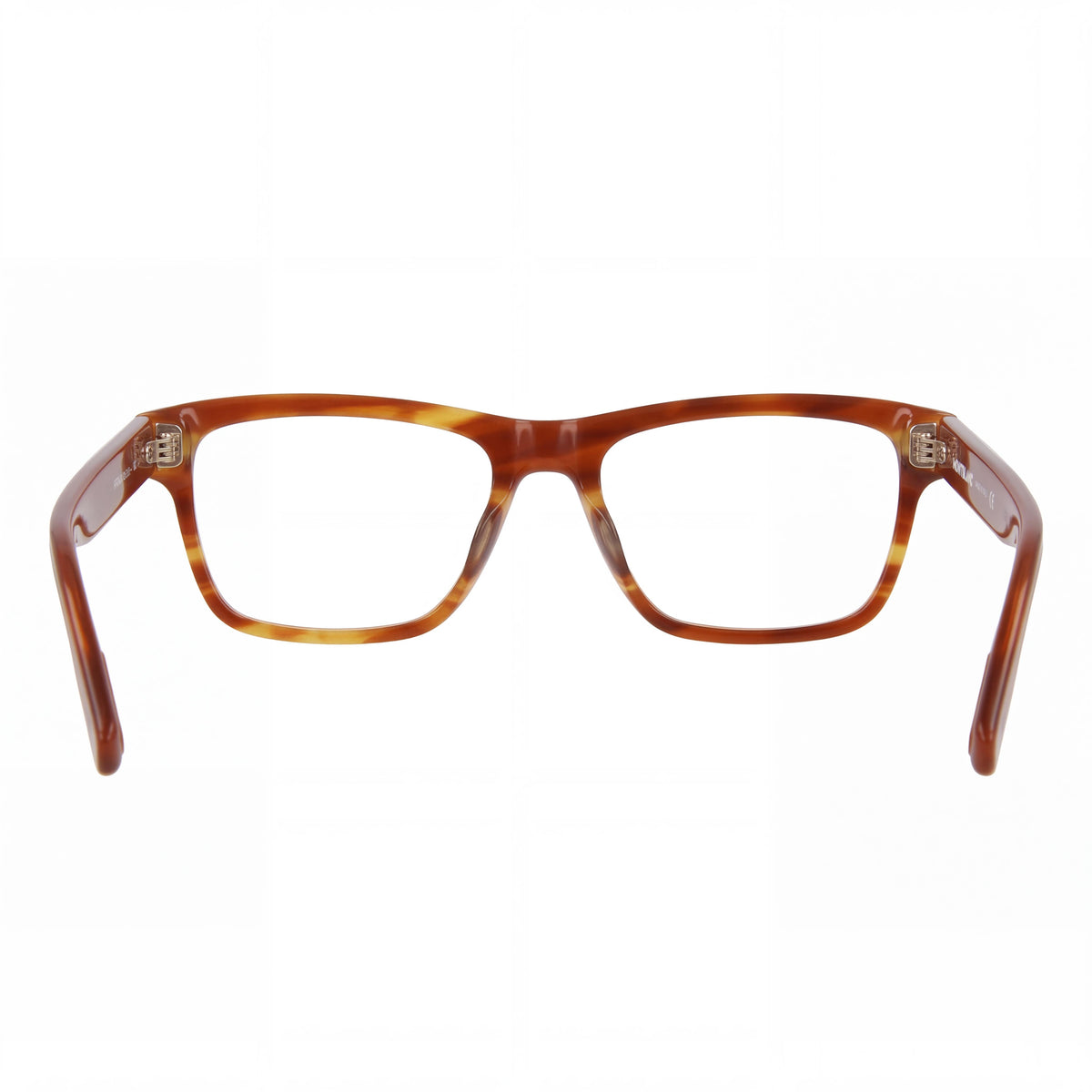 Montura de gafas graduadas MONTBLANC para hombre, forma cuadrada/rectangular, plástico multicolor, 55 mm, Photo 3