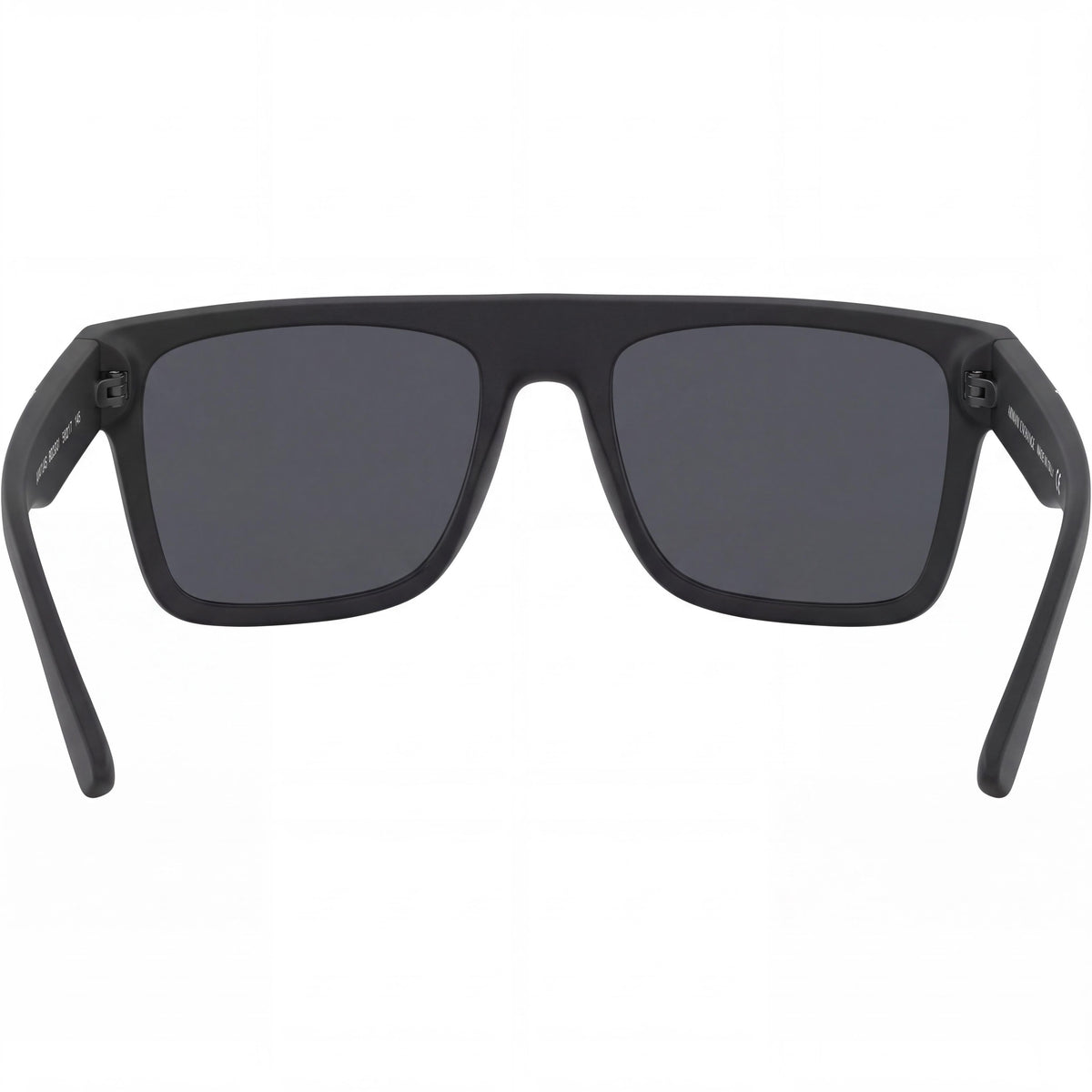 A|X Armani Exchange Ax4113s Minimalist Men's Plastic Matte Black Dark Grey Frame Dark Grey Lens UV Protection Sunglasses 55mm, Photo 3