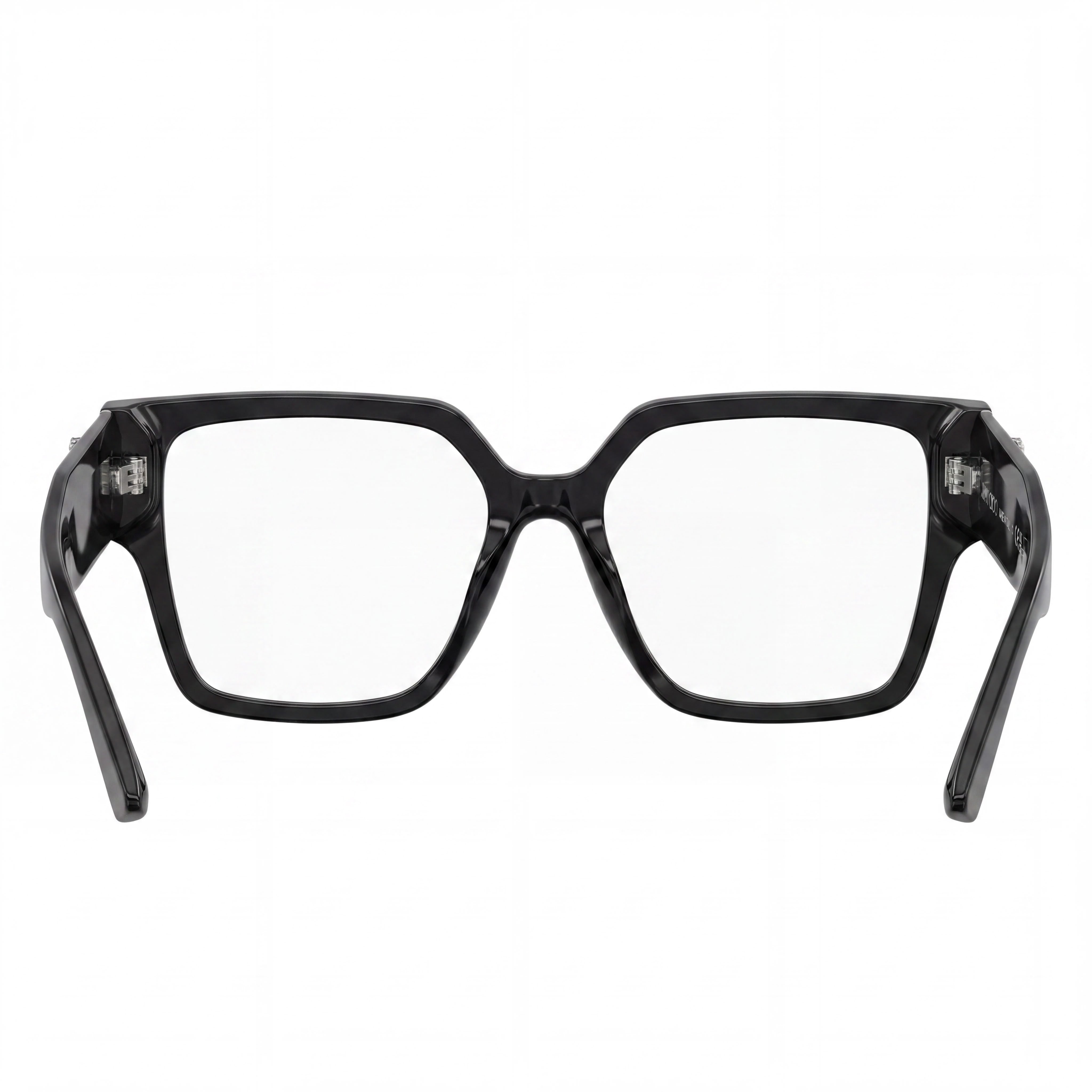 Jimmy Choo Jc 3032 B Women's Black Acetate Optical Frames with Clear Lenses Size 55-16-140, Photo 3