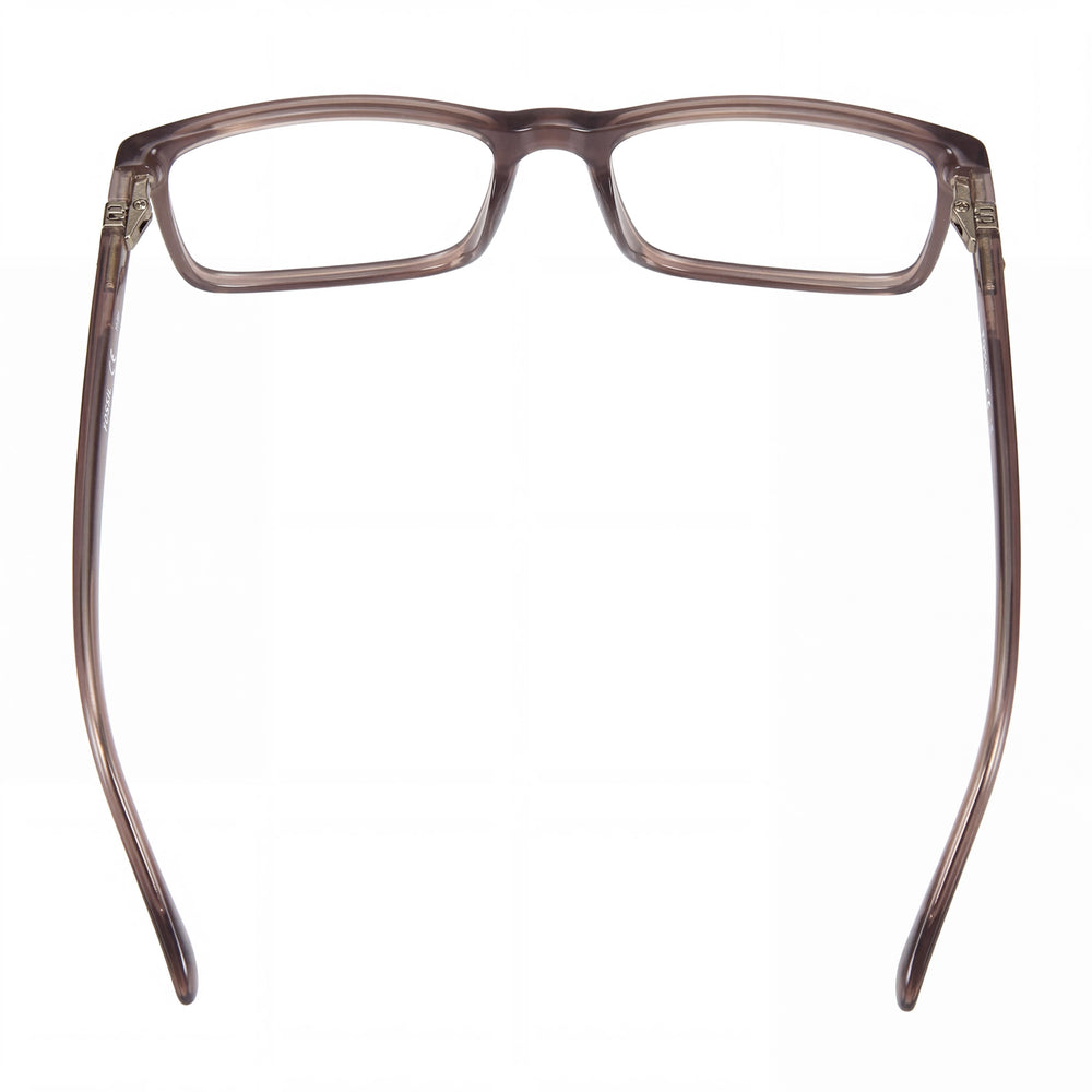 Gafas de sol Fossil Modern Propionate grises de hombre con lentes de policarbonato no polarizadas de 55 mm