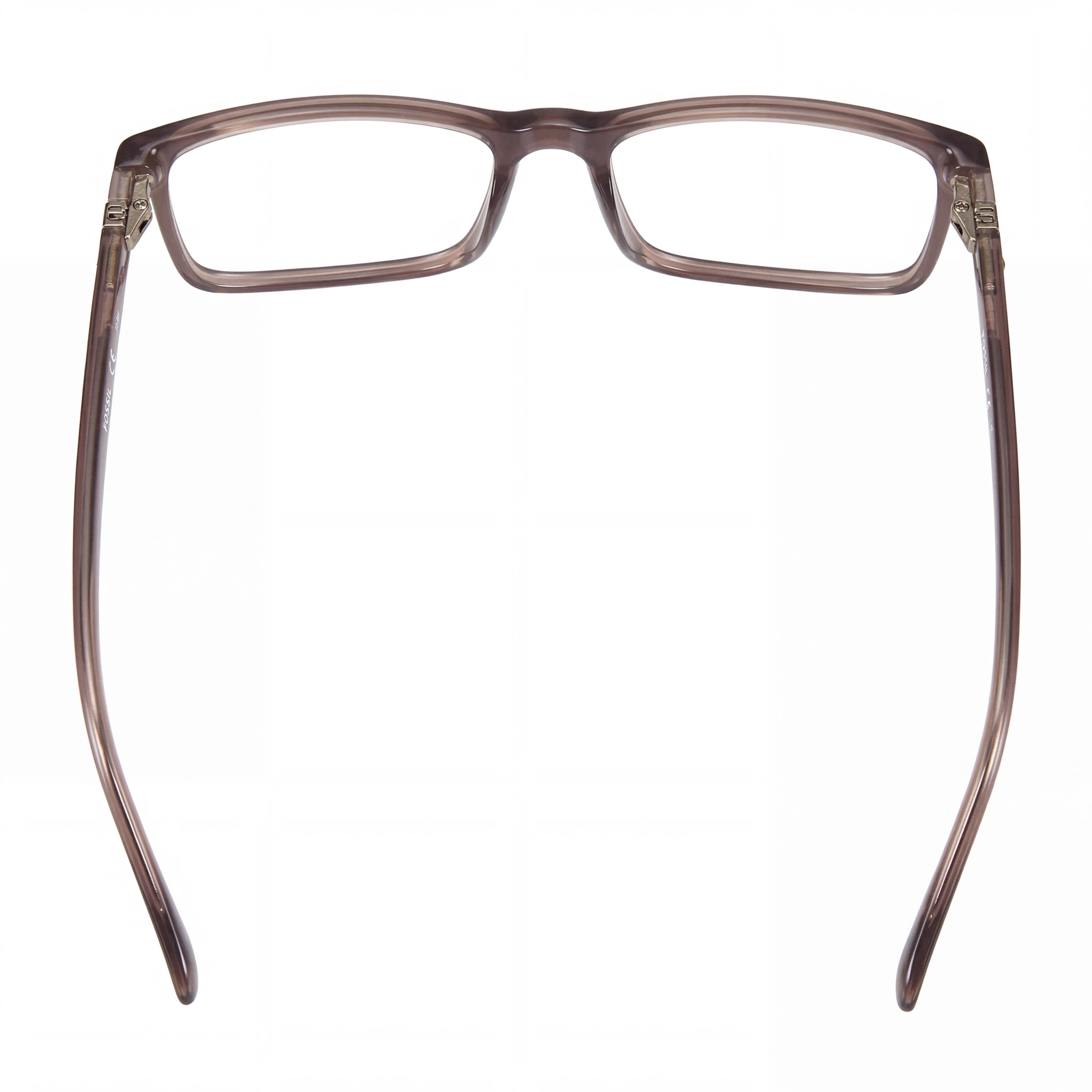 Fossil Modern Men’s Propionate Crystal Grey Non-polarised Sunglasses with Polycarbonate Lenses 55mm, Photo 3
