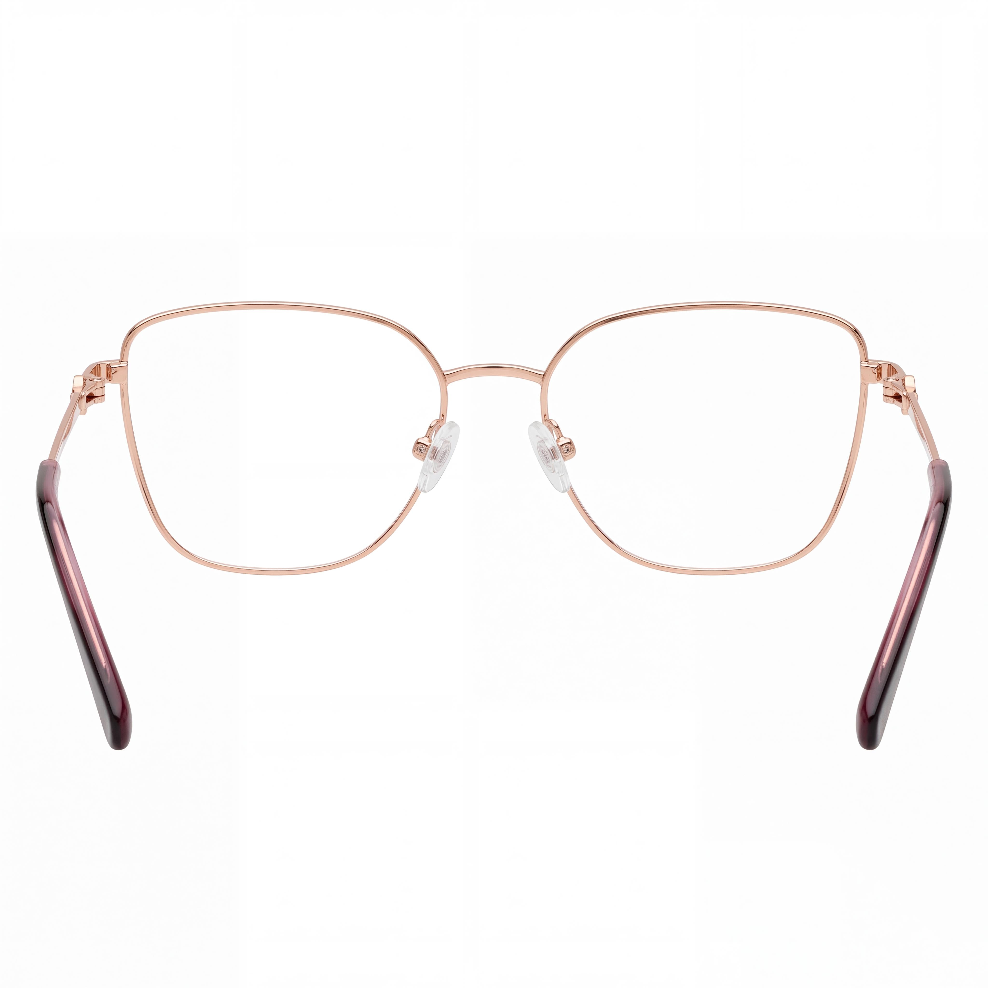 Harley-Davidson Hd50118 Women's Rose Gold Metal Eyeglasses, Lens Width 54mm, Bridge 16mm, Temple 145mm, Photo 3