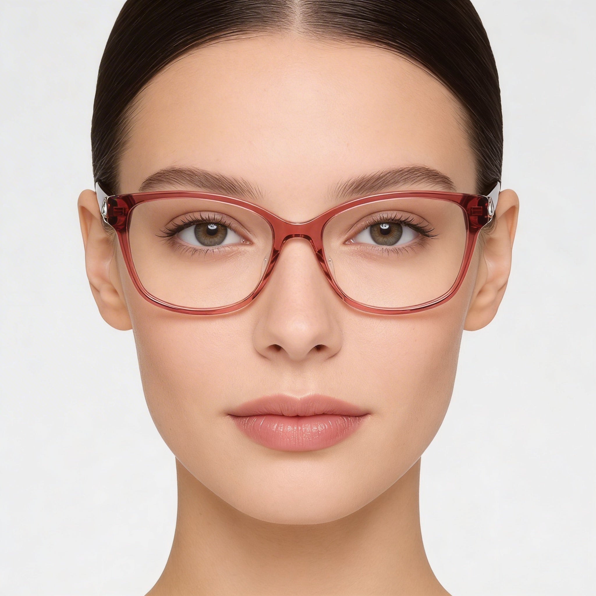 Kate Spade New York Modern Women's Sunglasses with Acetate Burgundy Frame and Polycarbonate Lenses 53mm, Photo 3