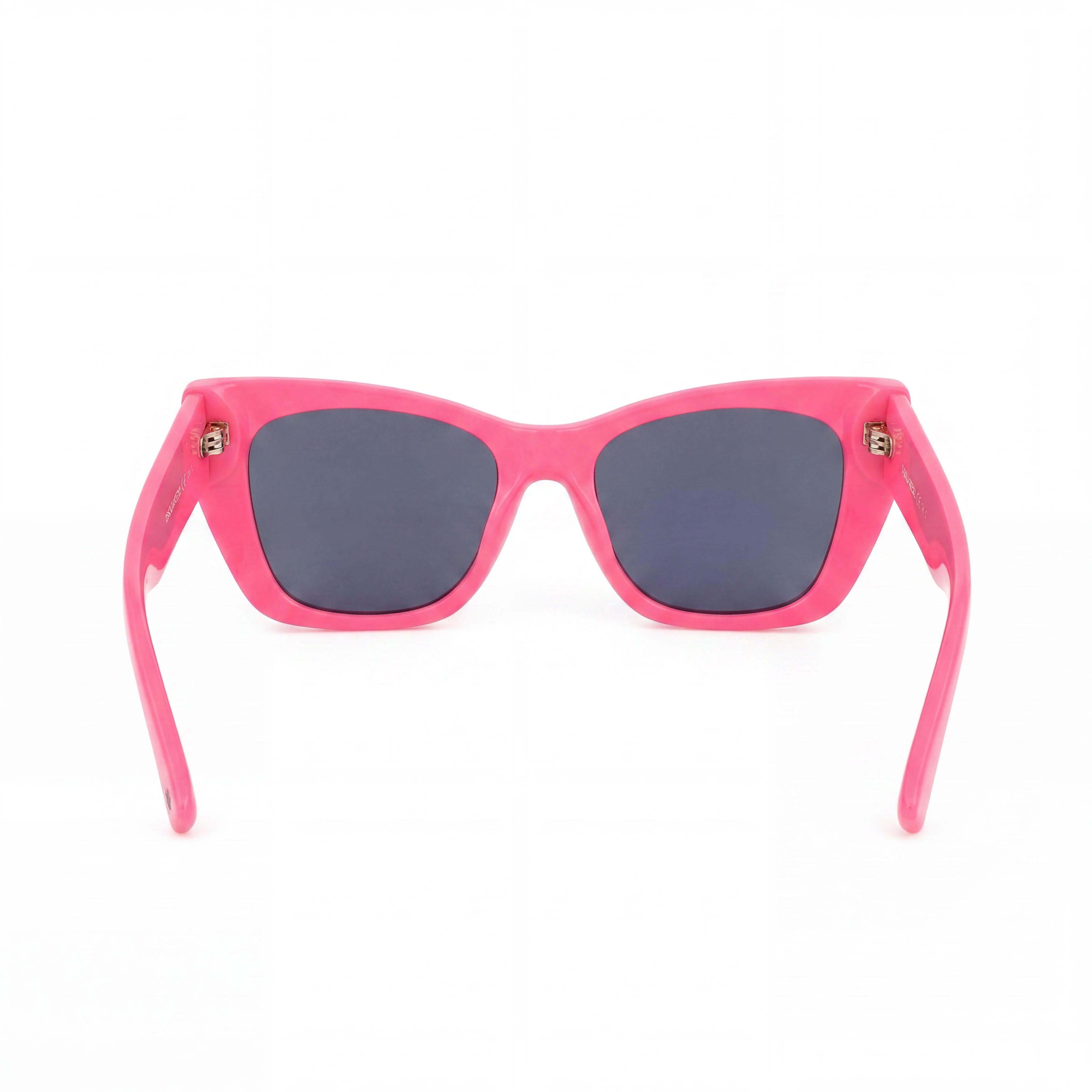 Gafas de Sol Dsquared2 Icon 0006/S de Acetato Negro Fucsia para Mujer con Cristales Violeta Multicapa de 53mm con Protección UV, Photo 3