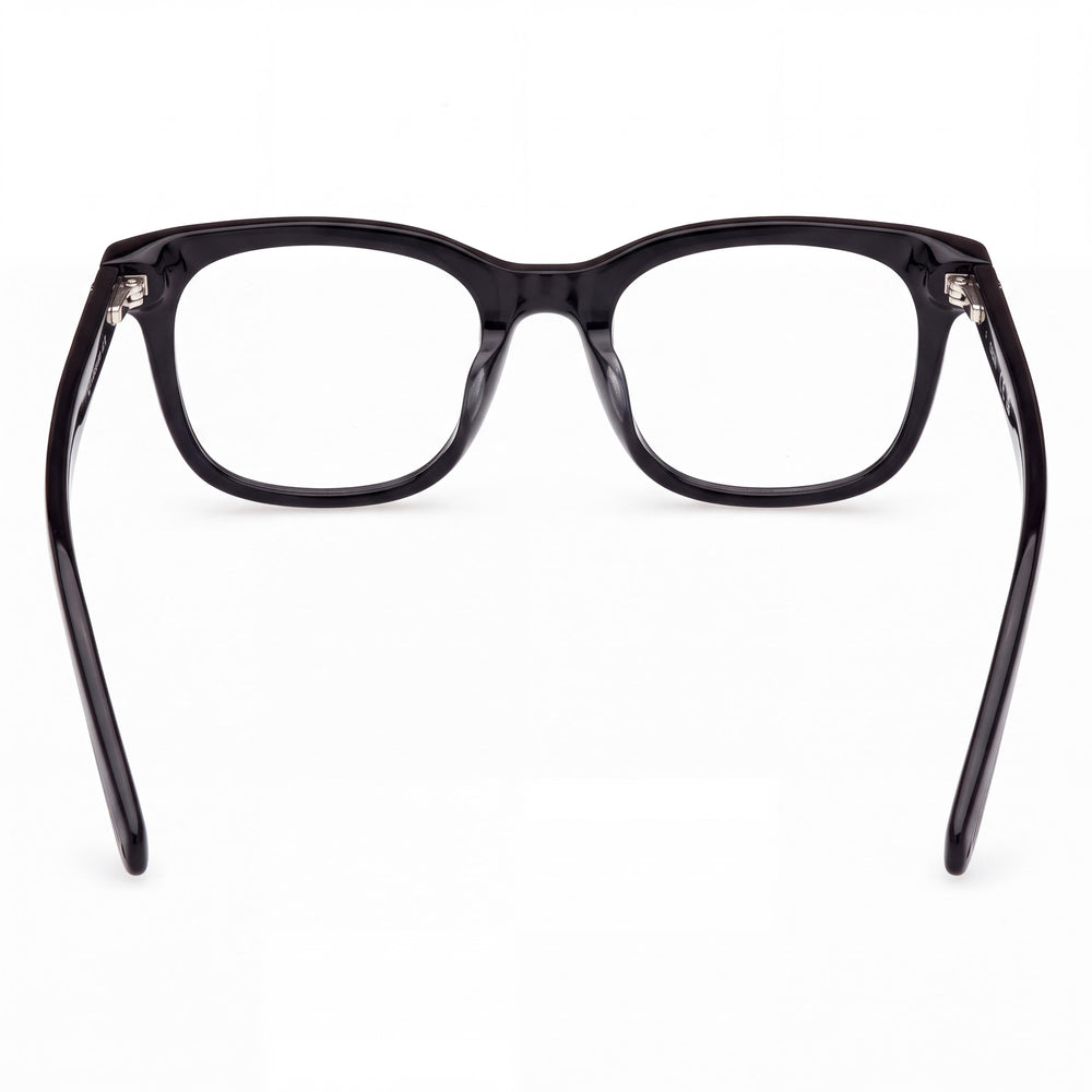 GUESS Men's Black White Plastic Eyewear