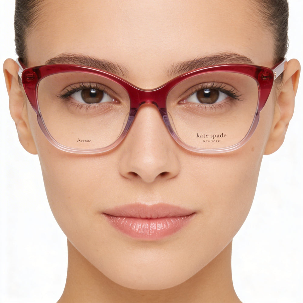 Gafas de sol Kate Spade New York Modern para mujer, de acetato, azul y verde, 51 mm