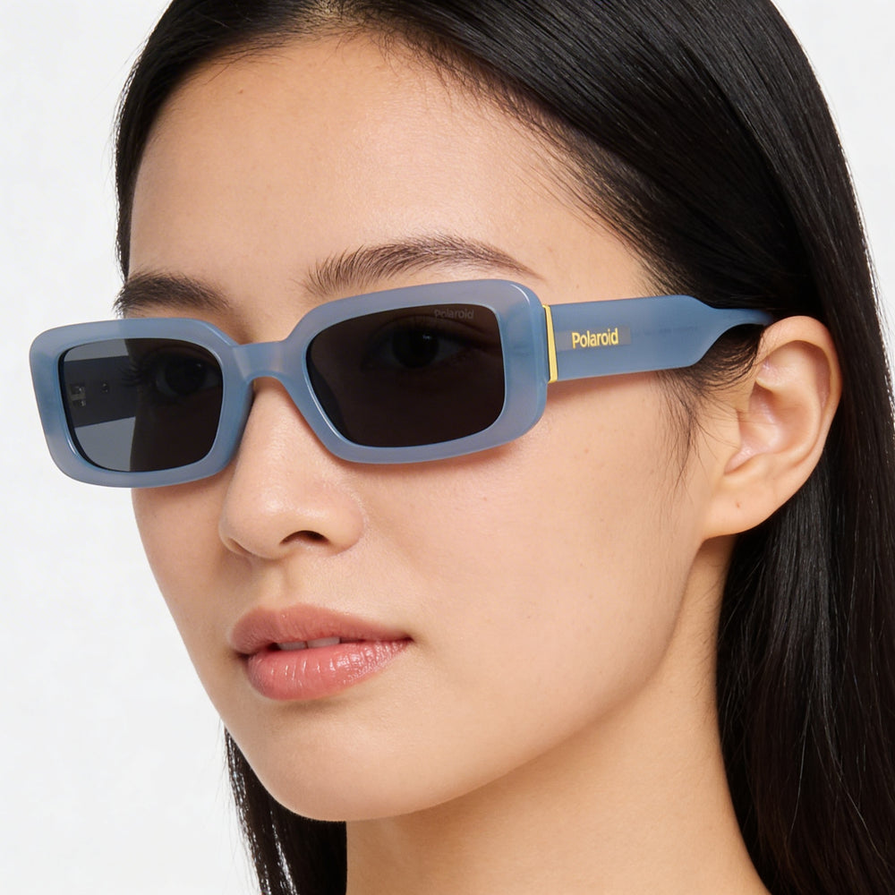 Polaroid Eyewear Classic PLD 6208/S/X Women's Azure Blue Polycarbonate Polarized UV Protected 52mm Sunglasses