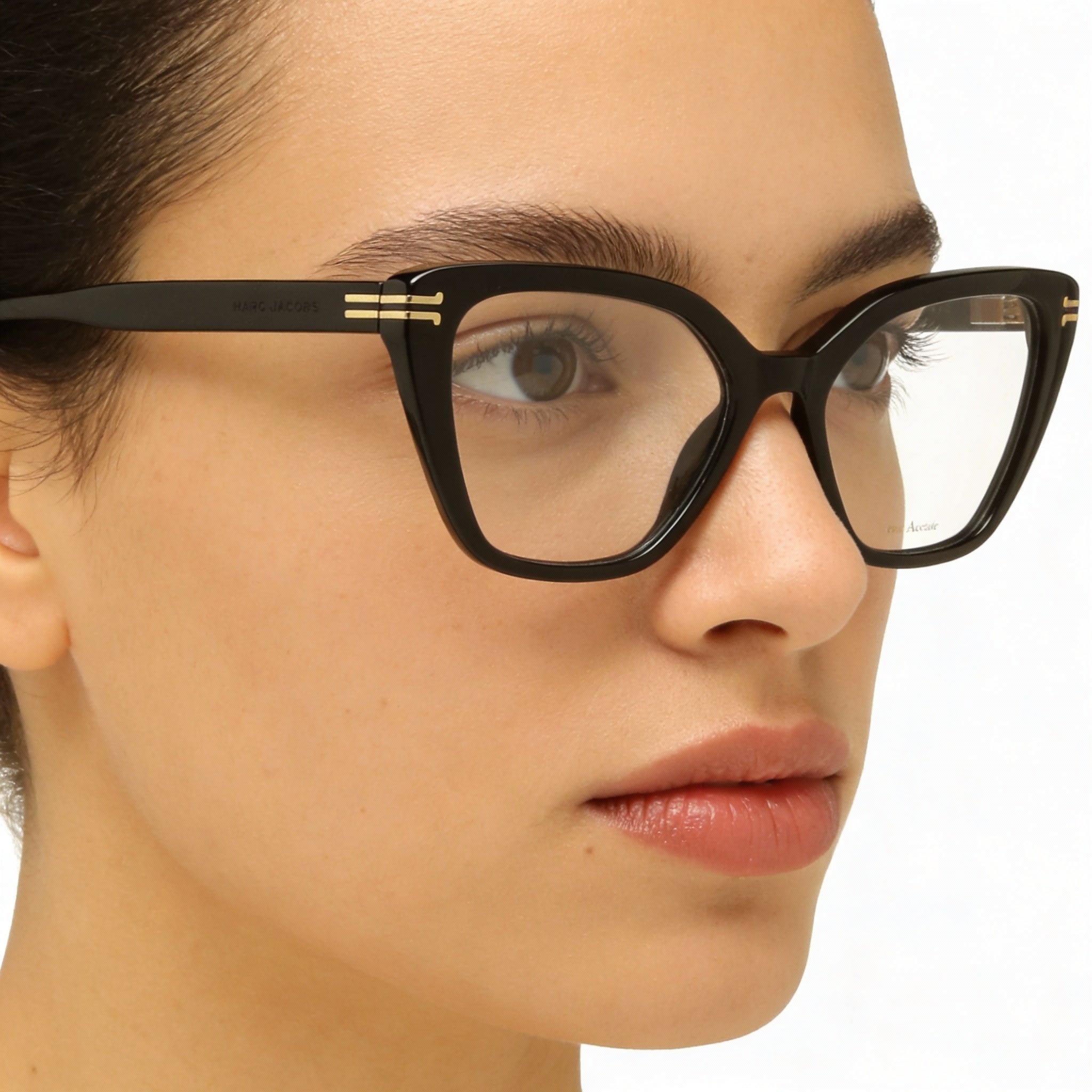 Gafas de sol unisex modernas Marc Jacobs Mj 1071 con montura de acetato negro y lentes de policarbonato negro de 53 mm, Photo 4