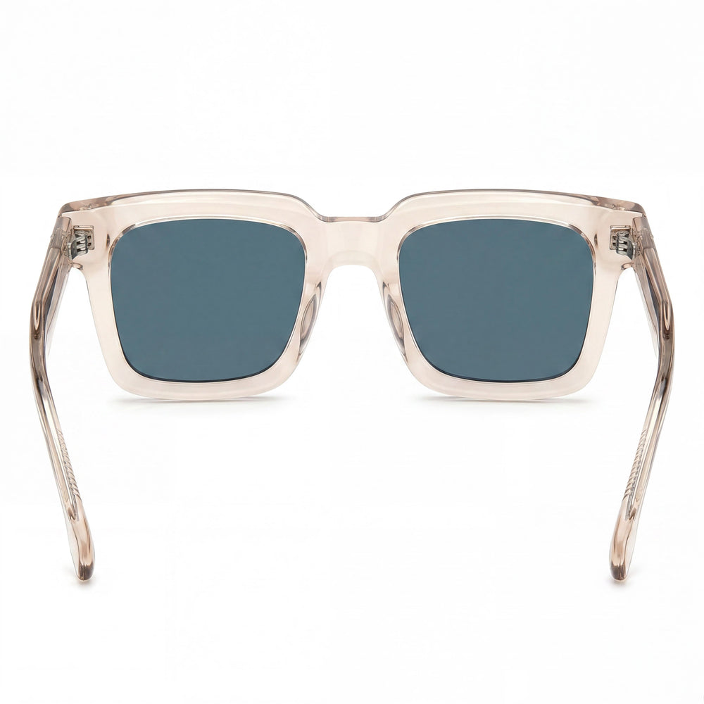 Gafas de sol Carrera Signature Unisex de acetato con montura rectangular en color nude, sin polarizar, protección UV 400, 52 mm