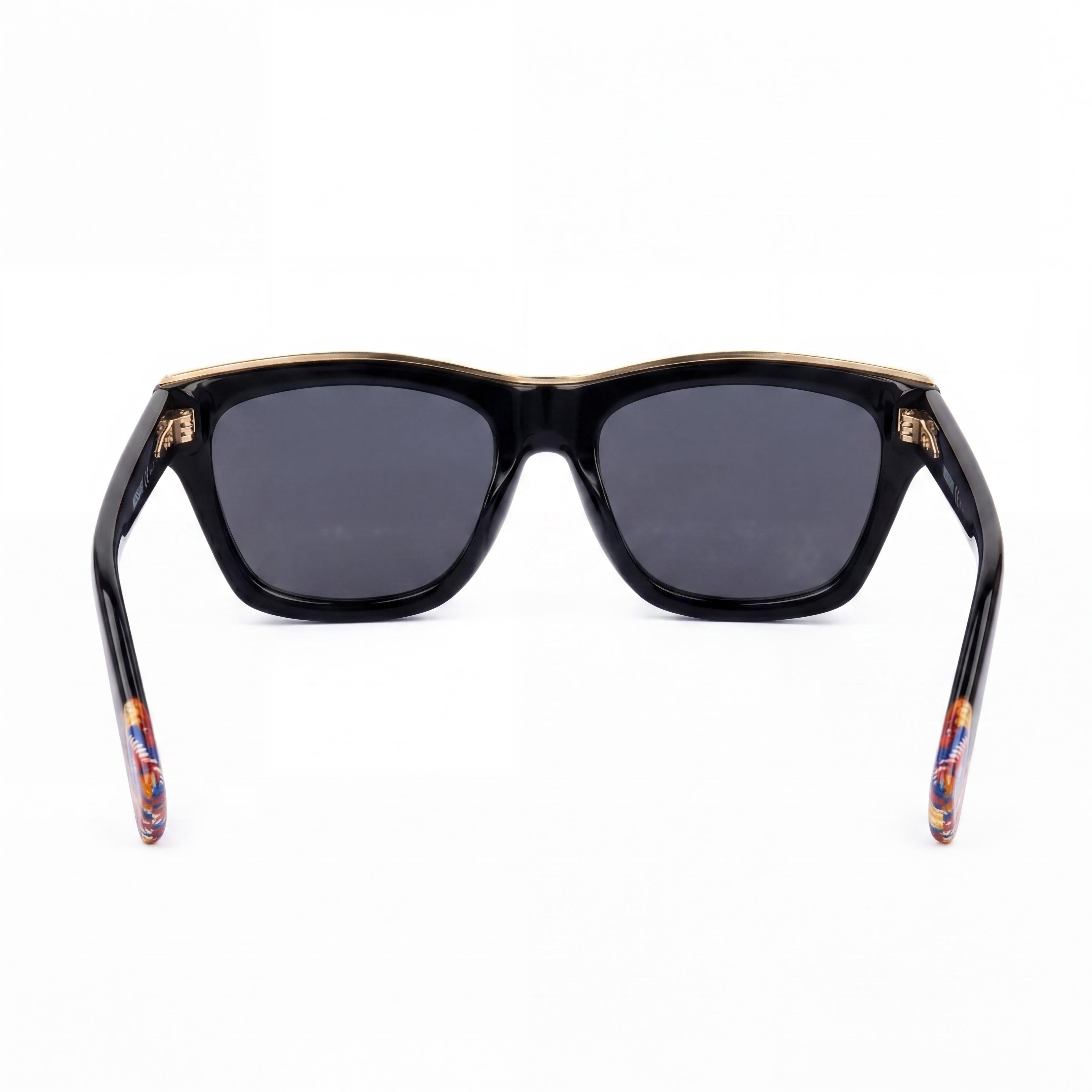M Missoni Mis0067/S Women's Black Burgundy Acetate Sunglasses with Black Lens UV Protection 53mm, Photo 3