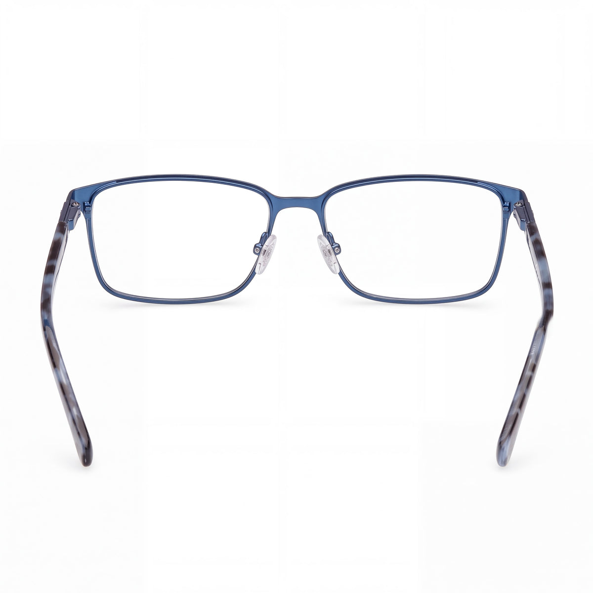 GUESS Gu50244 Gafas de Metal para Hombre, Montura Azul Mate Brillante, Ancho del Lente 57mm, Ancho del Puente 16mm, Longitud de la Patilla 145mm, Photo 2